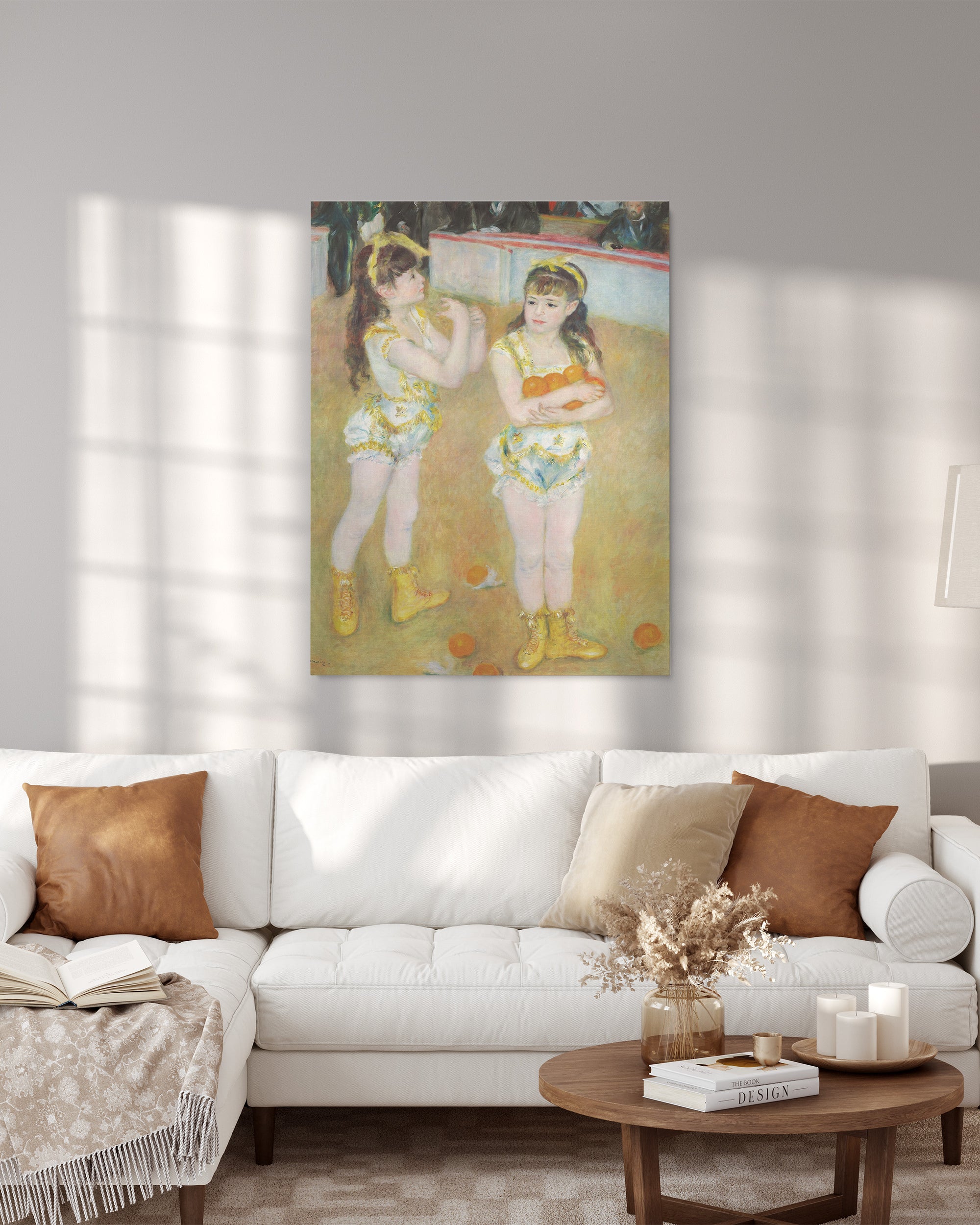 Canvas print "Acrobats at the Fernando Circus" – Auguste Renoir, reproduction - 2