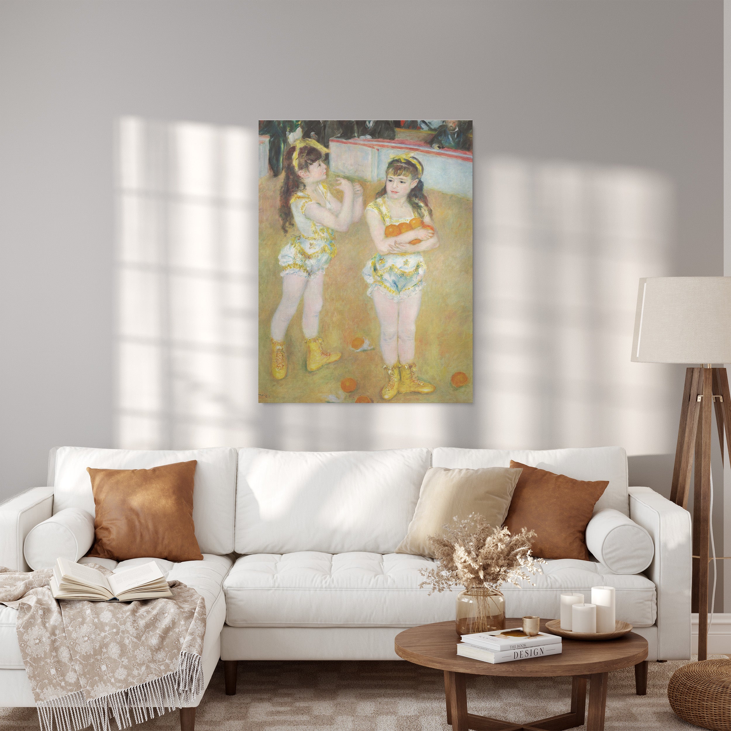 Obraz na płótnie Akrobatki w Cyrku Fernando – Urok i radość - Akrobatki w Cyrku Fernando_Canvas do salonu.jpg