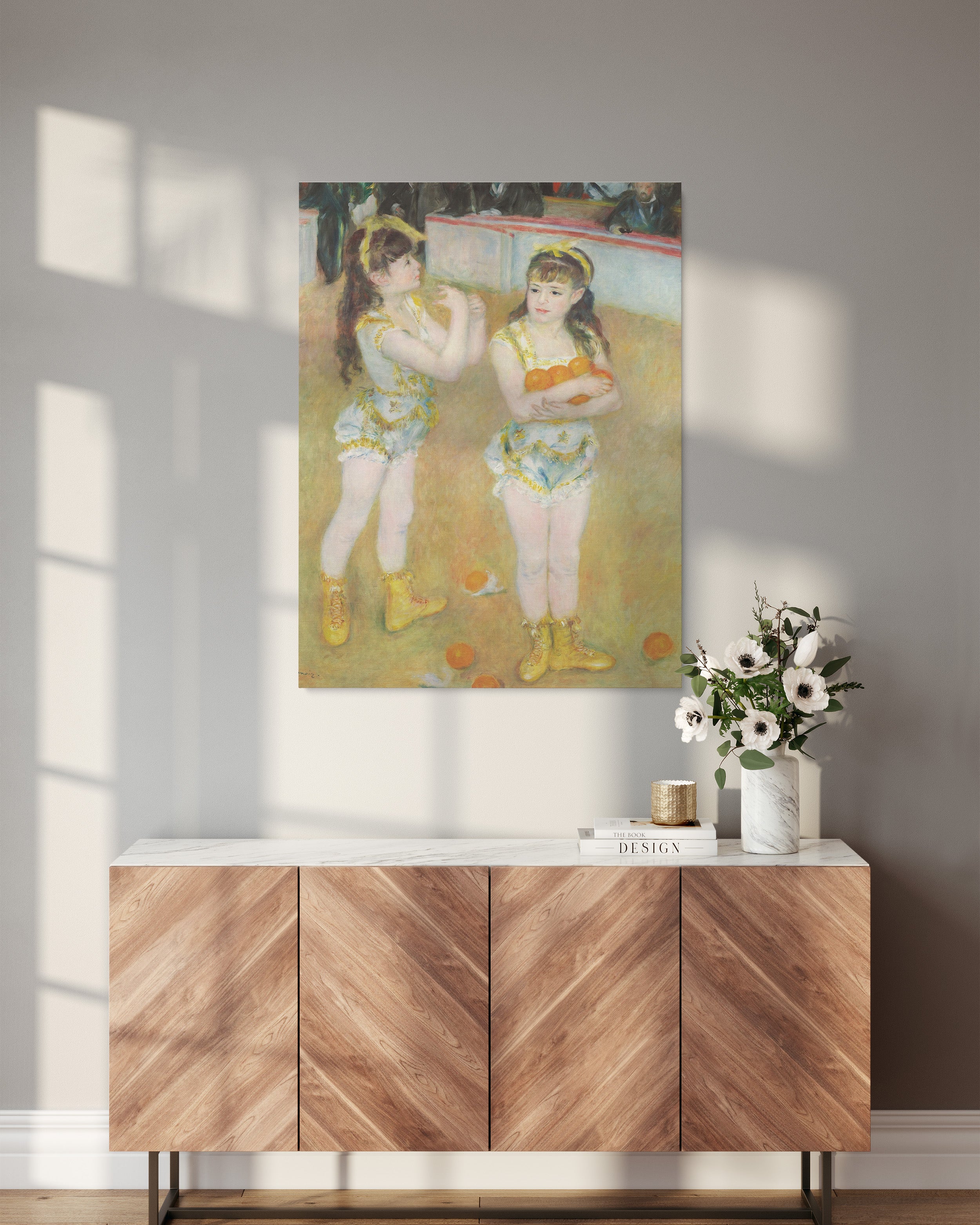 Canvas print "Acrobats at the Fernando Circus" – Auguste Renoir, reproduction - 3