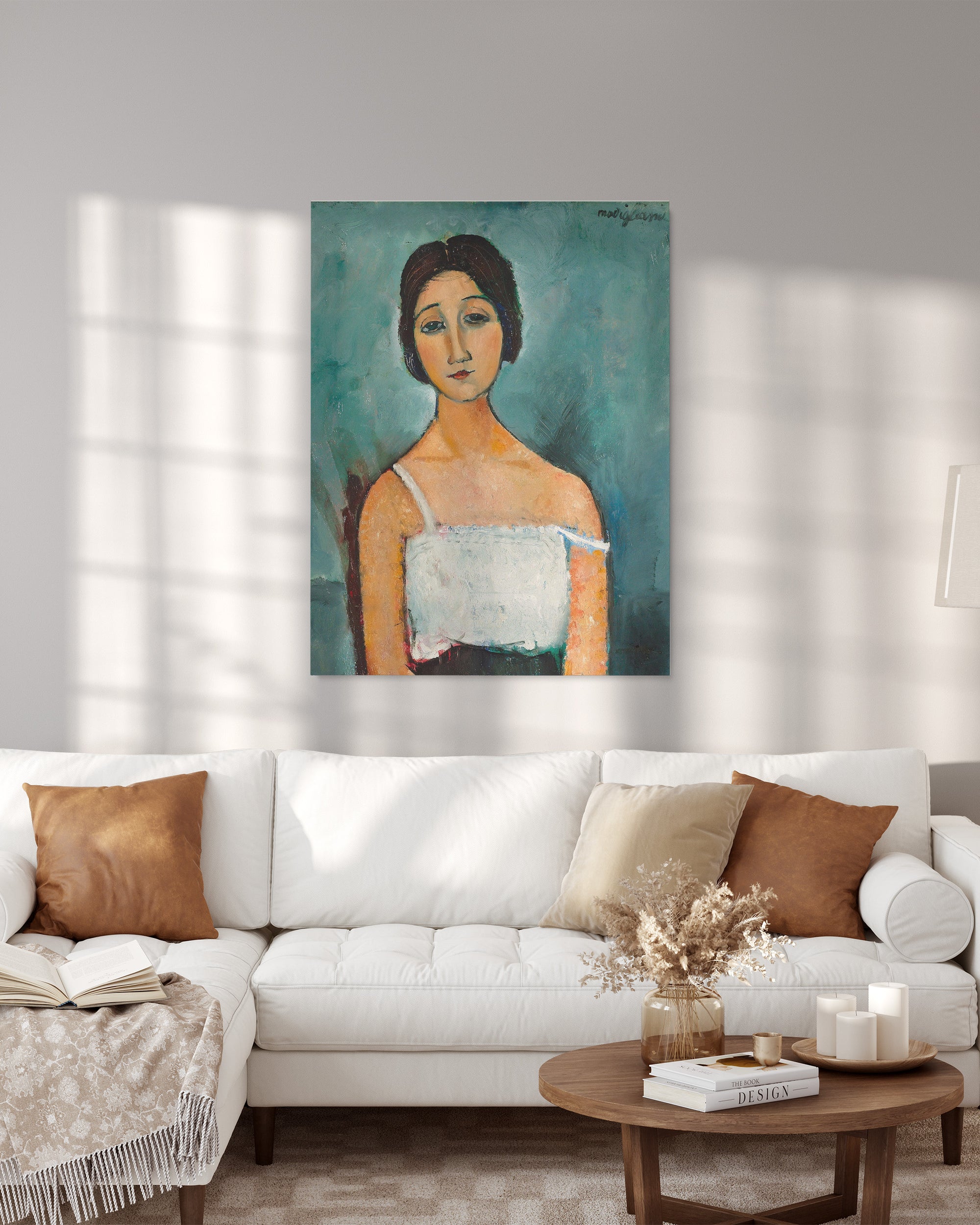 Christina Canvas Print – Elegant Woman in Modern Style - Christina_Canvas do zdrowie.jpg