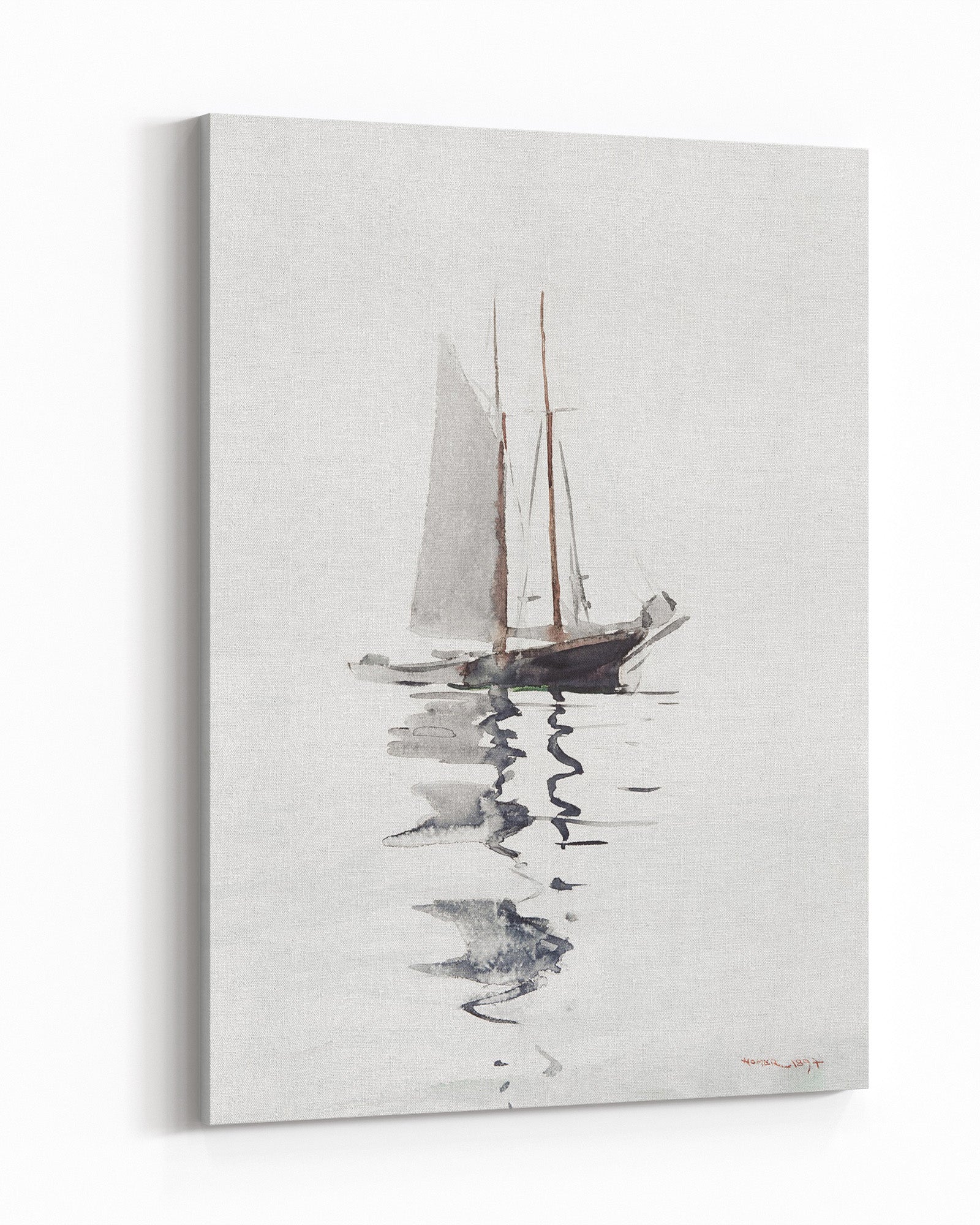 Obraz na płótnie Dwumasztowy szkuner – Morska elegancja - Dwumasztowy szkuner_Obraz na plotnie.jpg