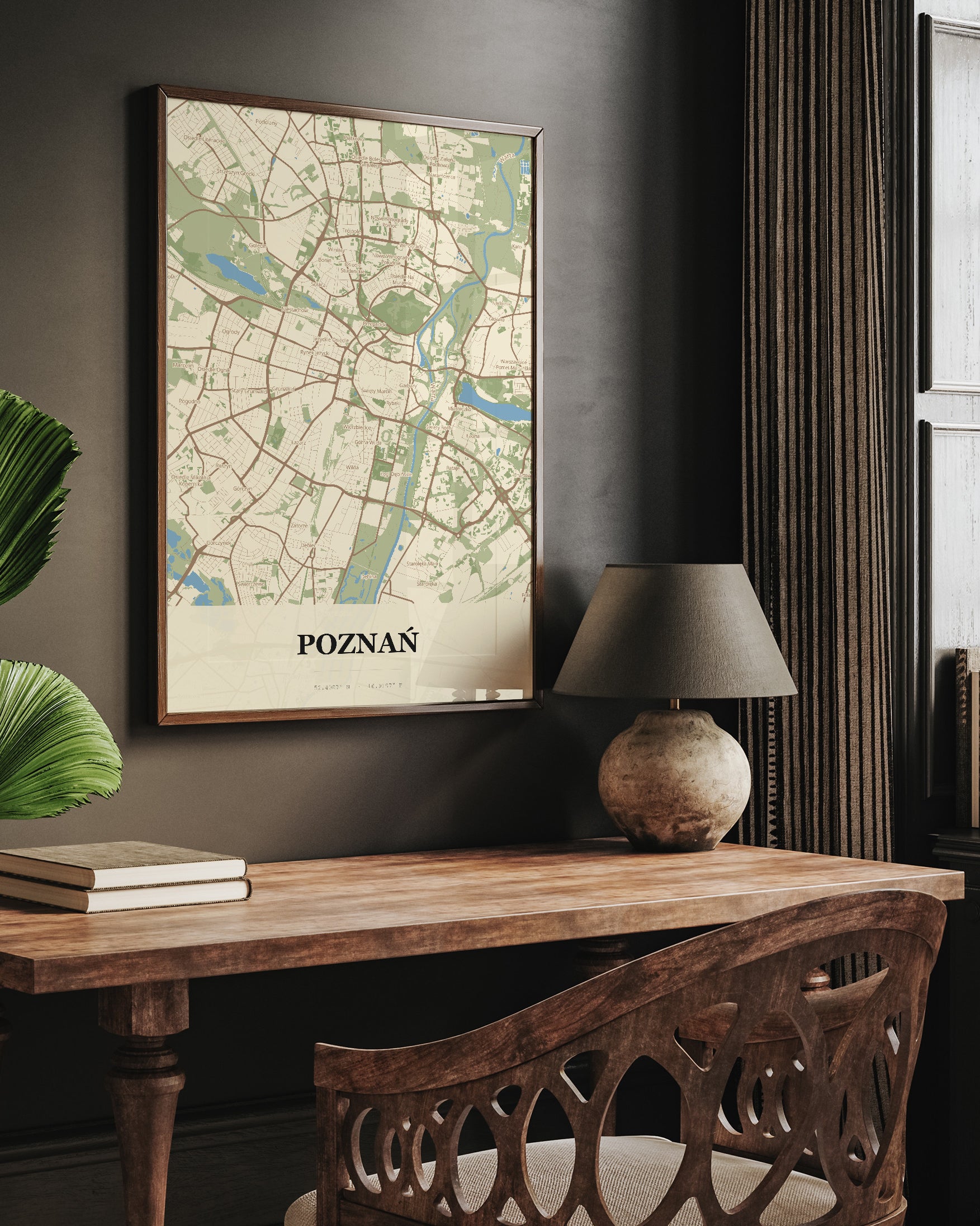 Plakat POZNAŃ – mapa miasta - 5