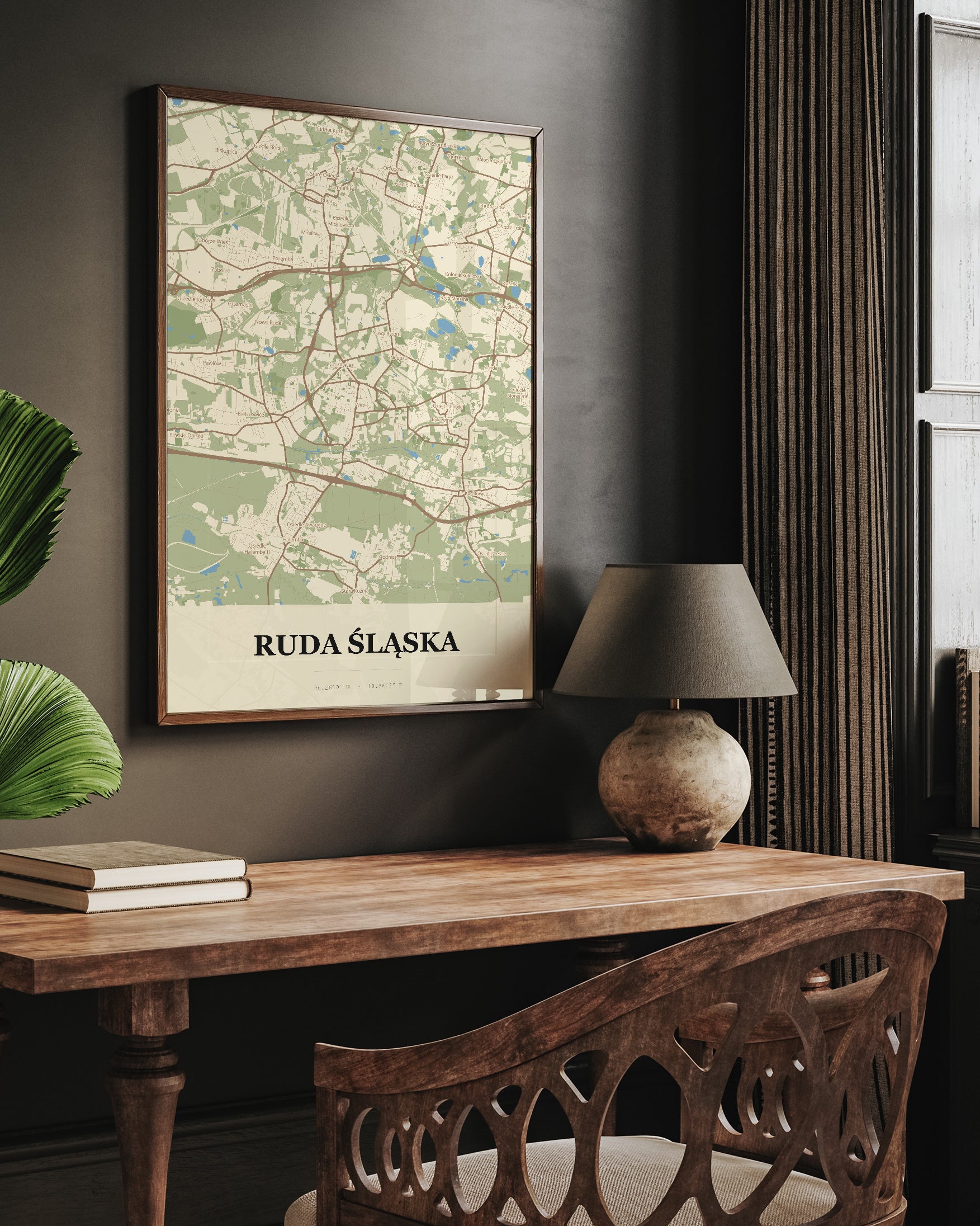 Plakat RUDA ŚLĄSKA - Mapa miasta, mapa miasta - 5