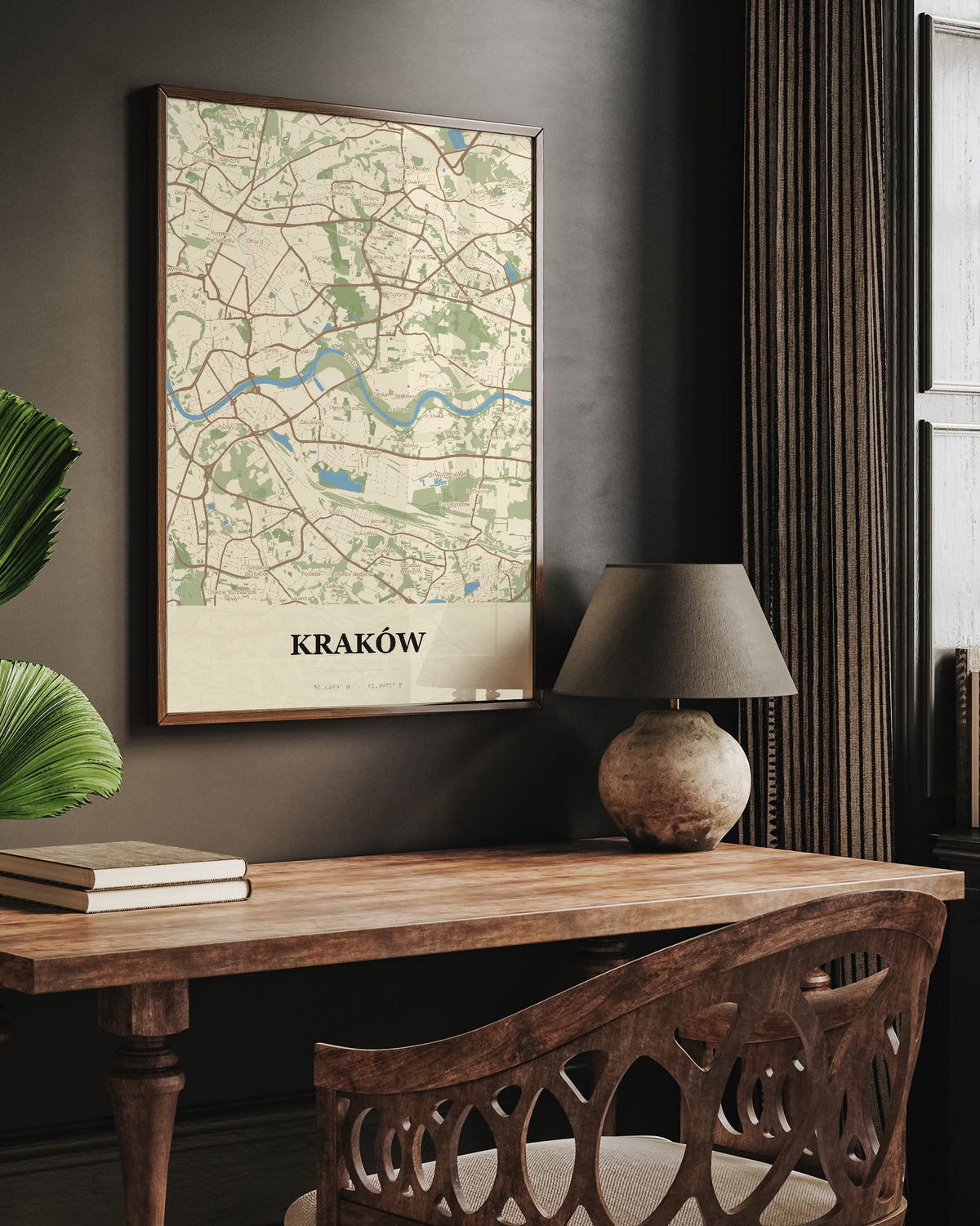 Poster KRAKAU - Stadtkarte - Stadtkarte von Krakau - 6