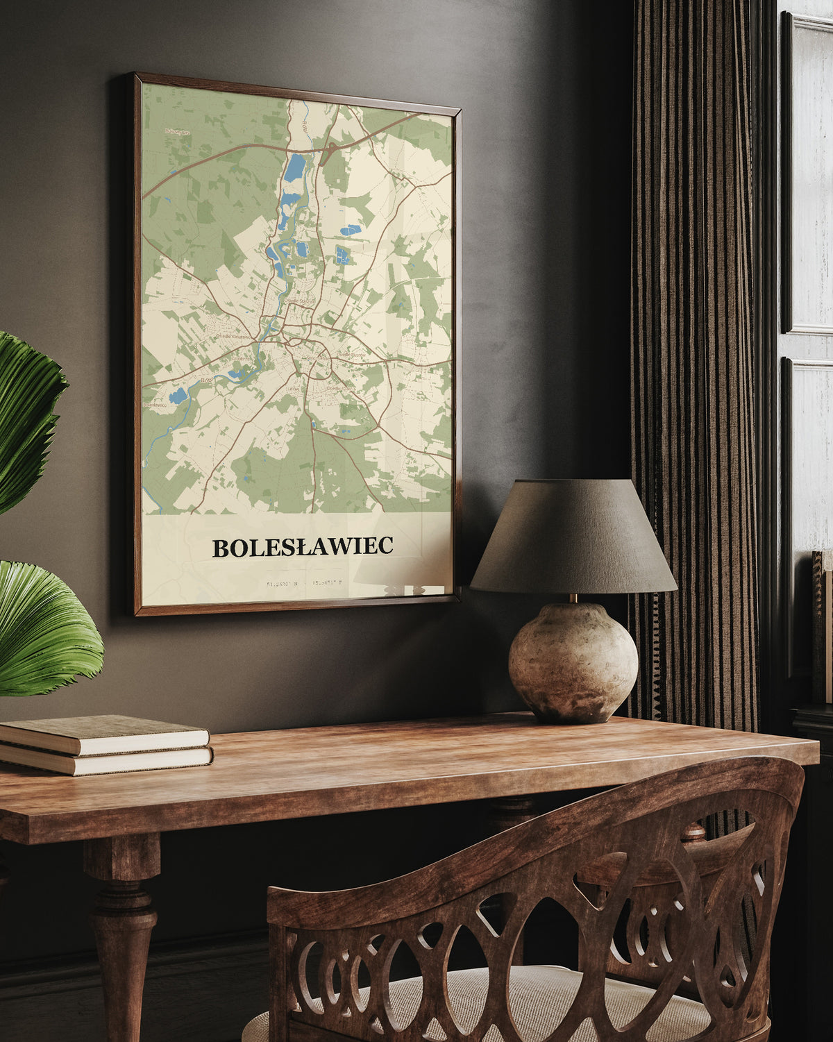 Poster BOLESŁAWIEC – Stadtkarte - 6