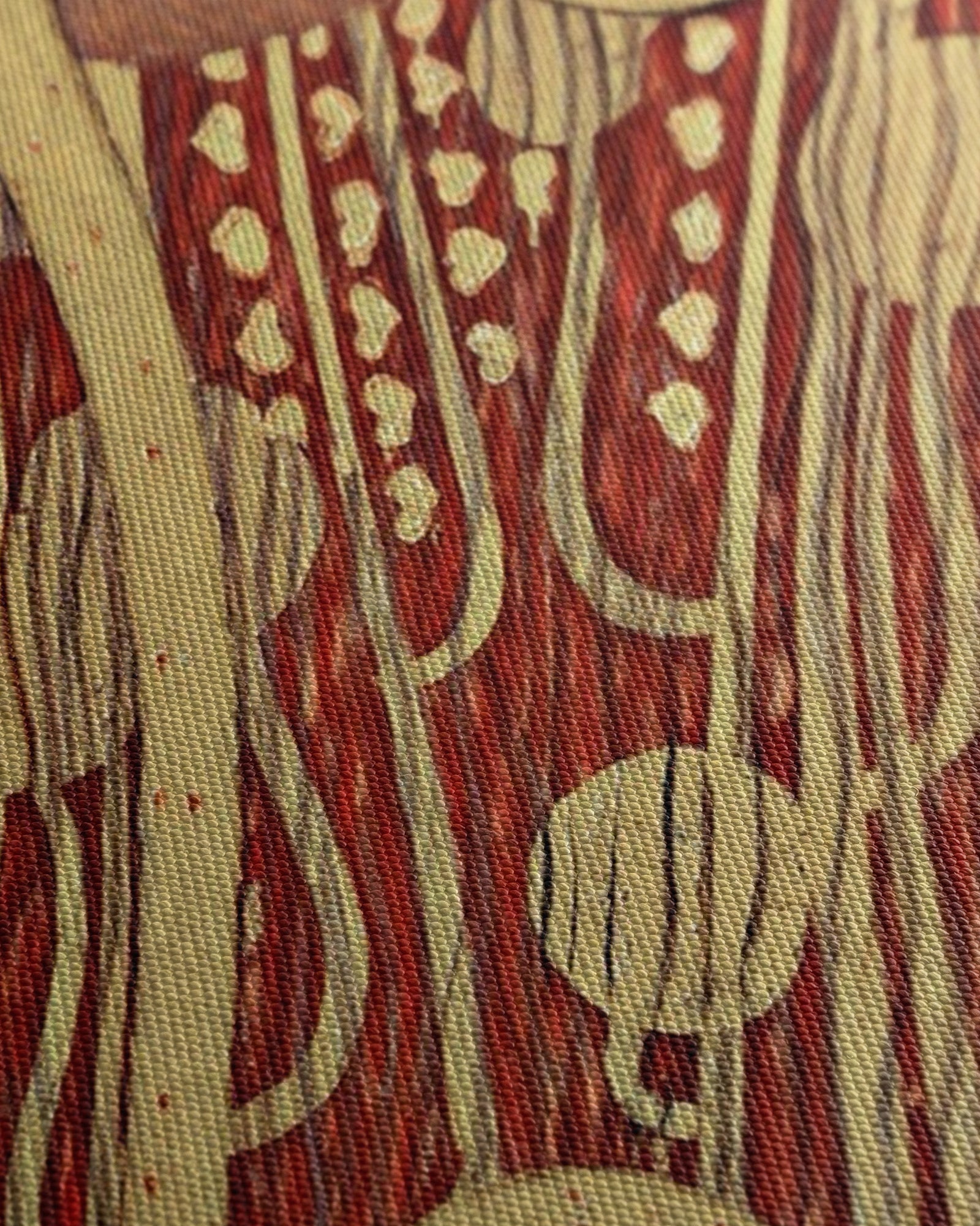 Painting on canvas "Hygieia" – Gustav Klimt - Hygieia_Canvas szczegol.jpg