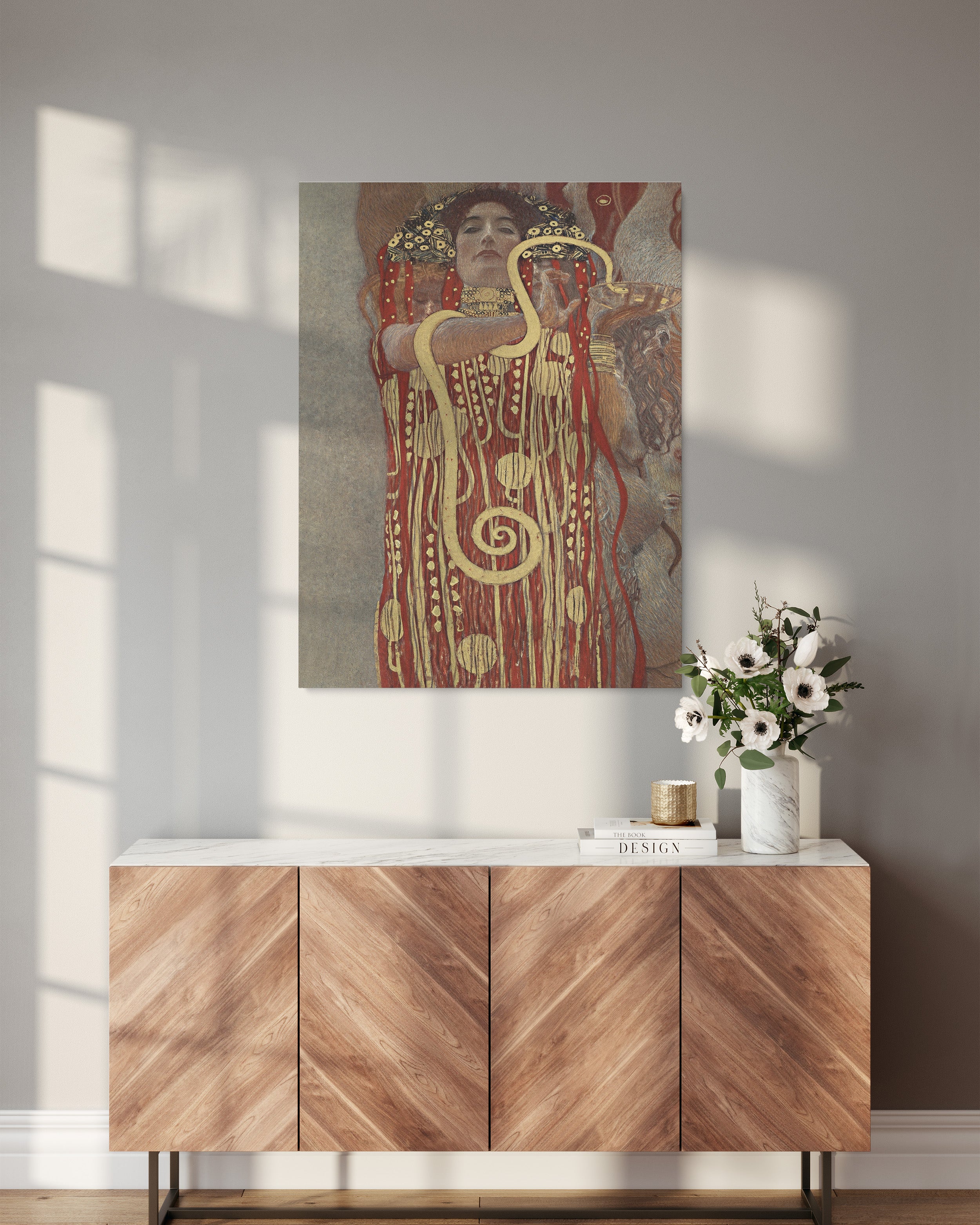 Painting on canvas "Hygieia" – Gustav Klimt - Hygieia_Painting for a room.jpg