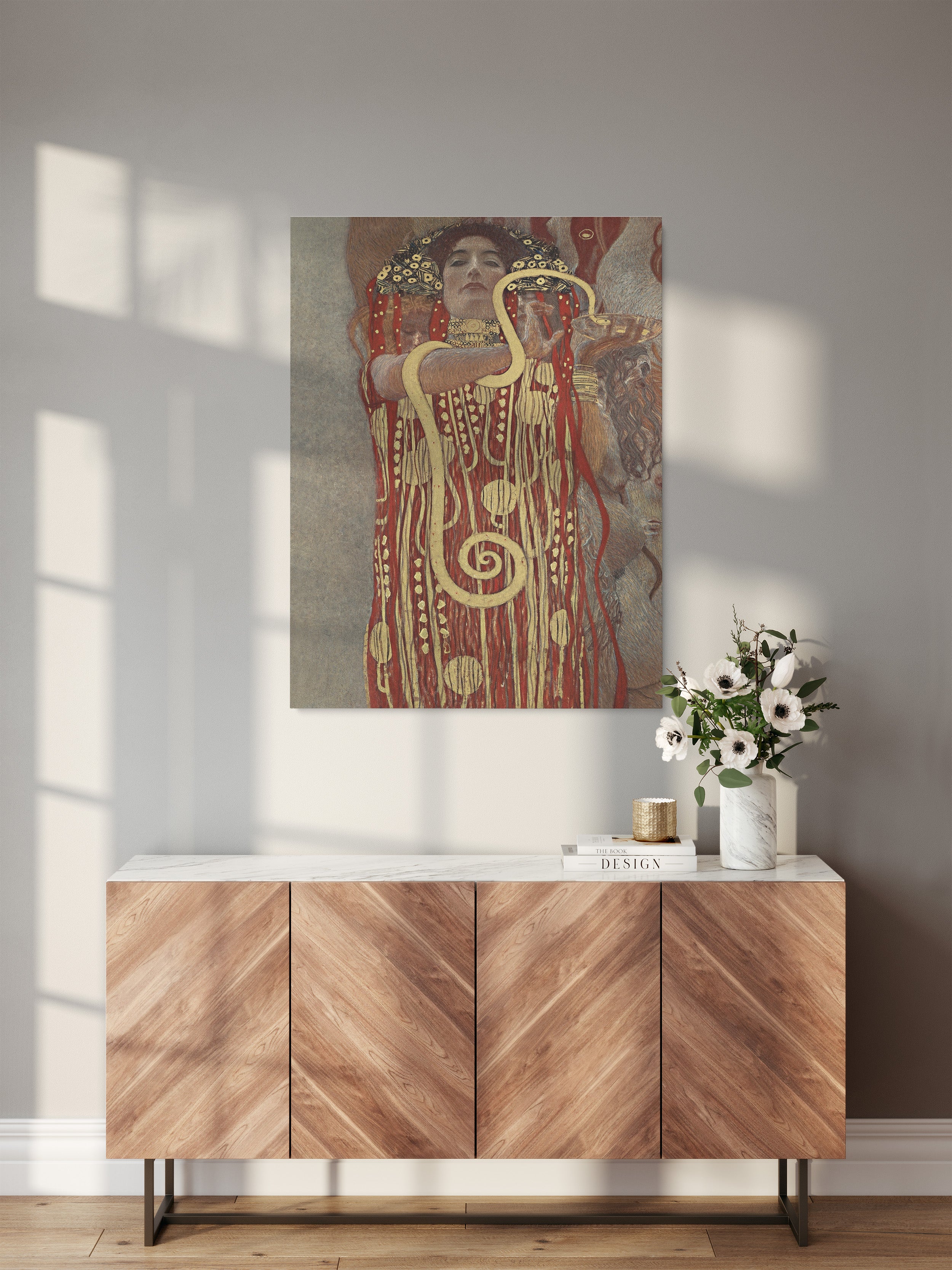 Painting on canvas "Hygieia" – Gustav Klimt - Hygieia_Painting for a room.jpg