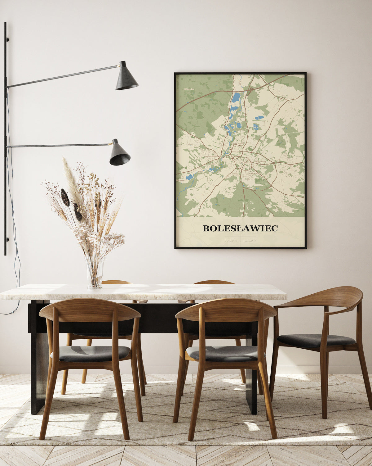 Poster BOLESŁAWIEC – Stadtkarte - 5