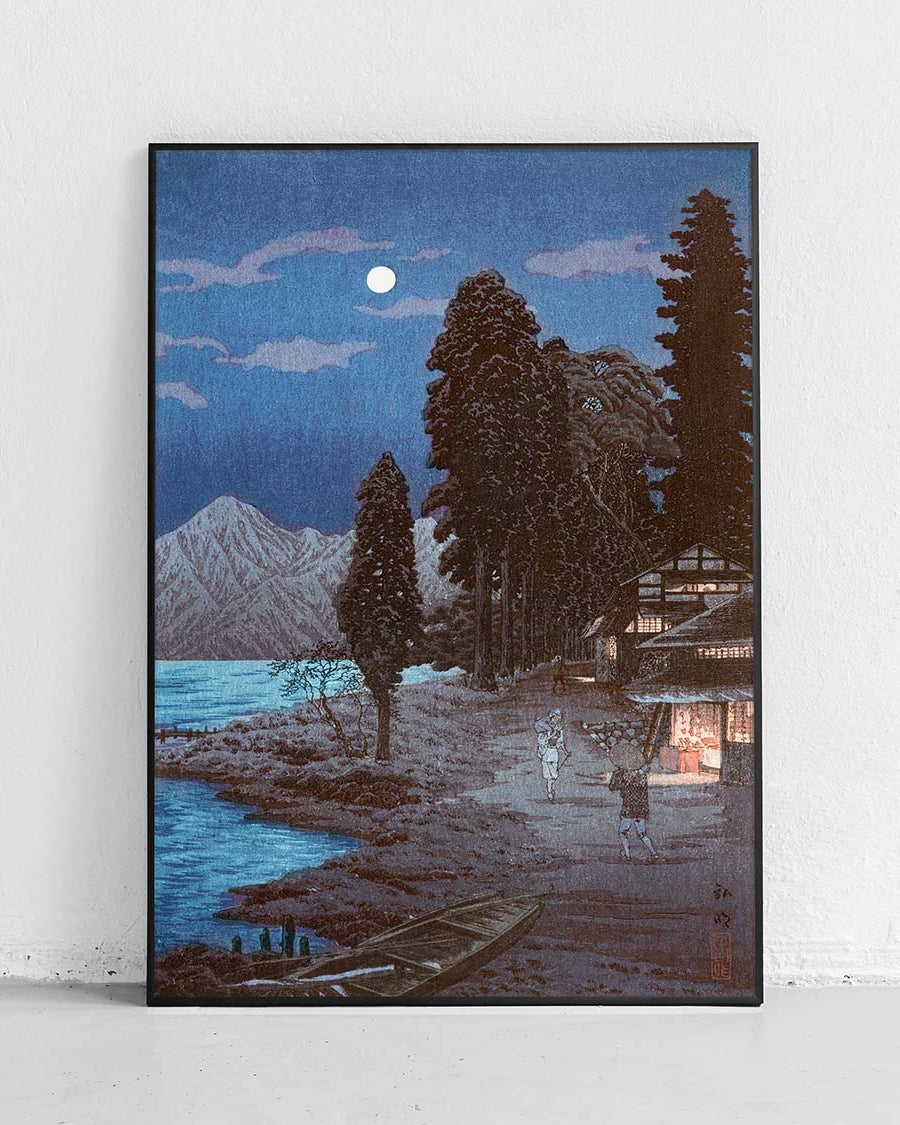 Lake Chūzenji - poster Japan - 1
