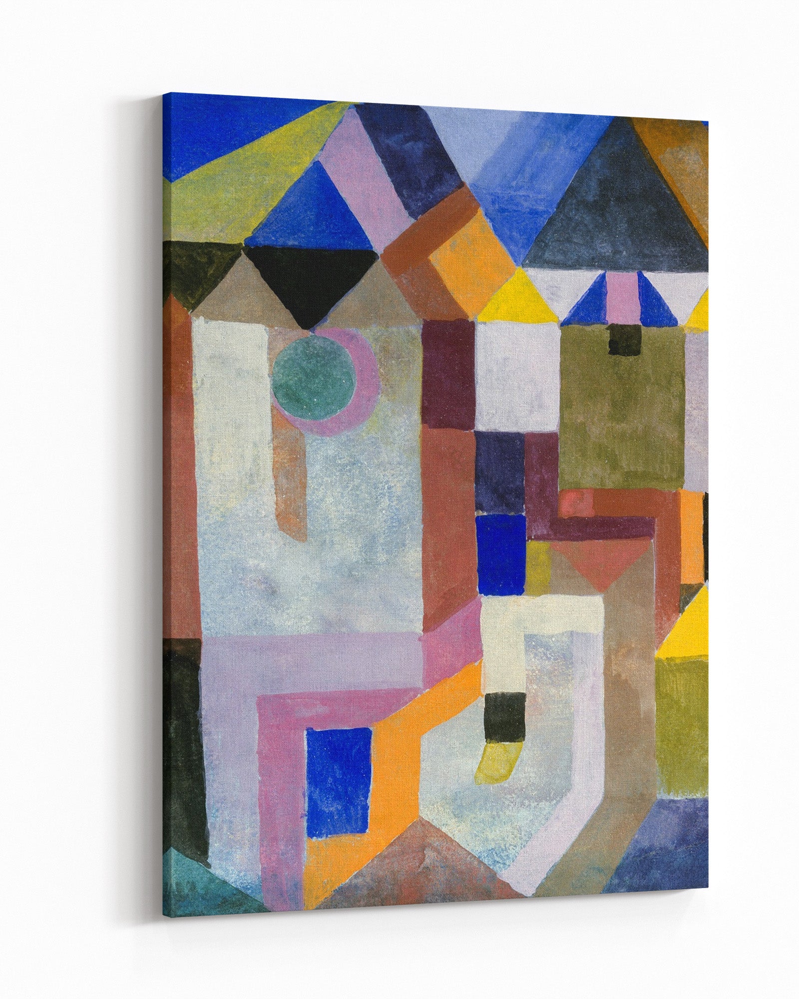 Painting on canvas "Colorful Architecture" - Paul Klee - Colorful Architecture_Painting on canvas.jpg