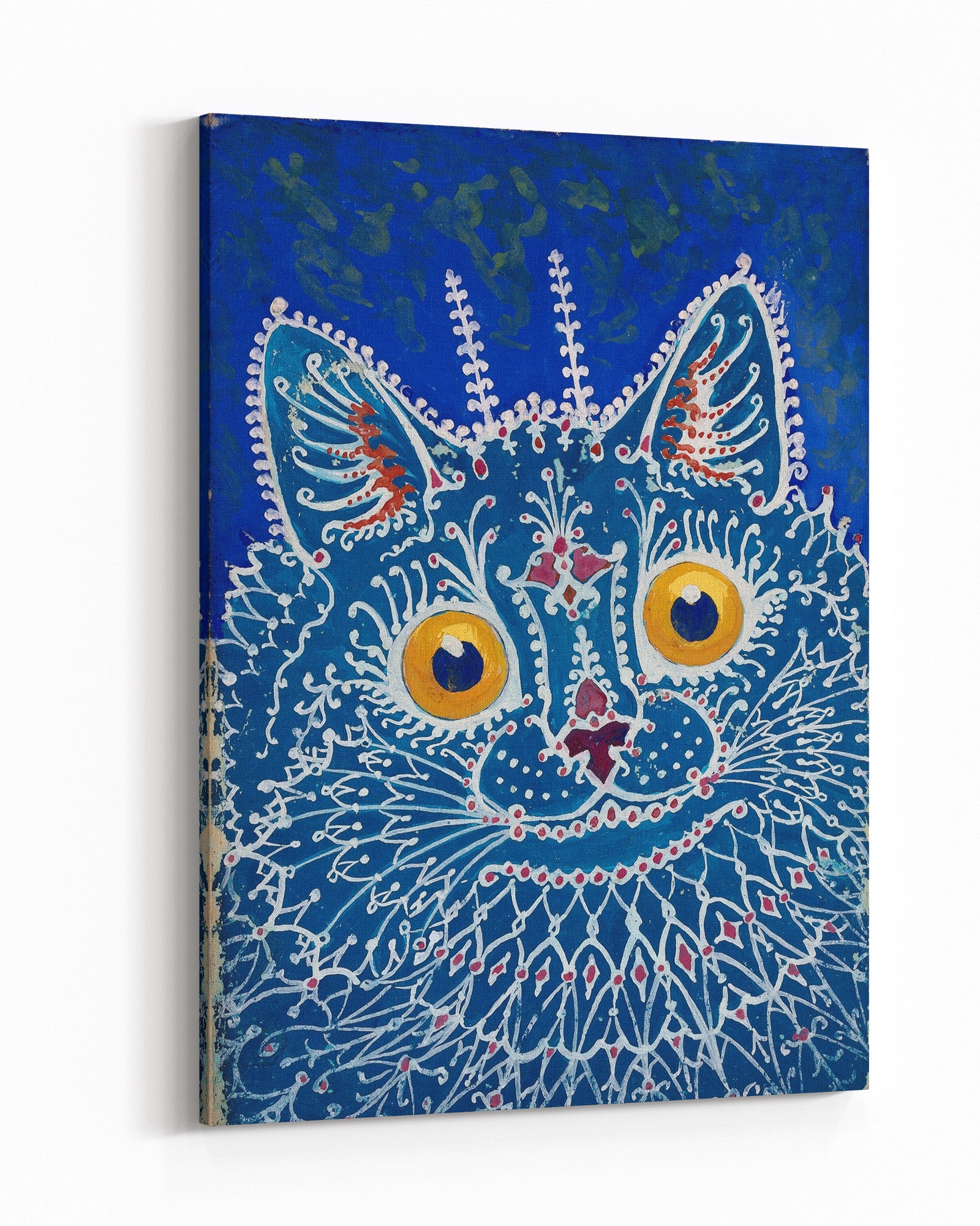 Canvas Print "Cat" by Luis Wain - Portrait Canvas Reproduction - 1