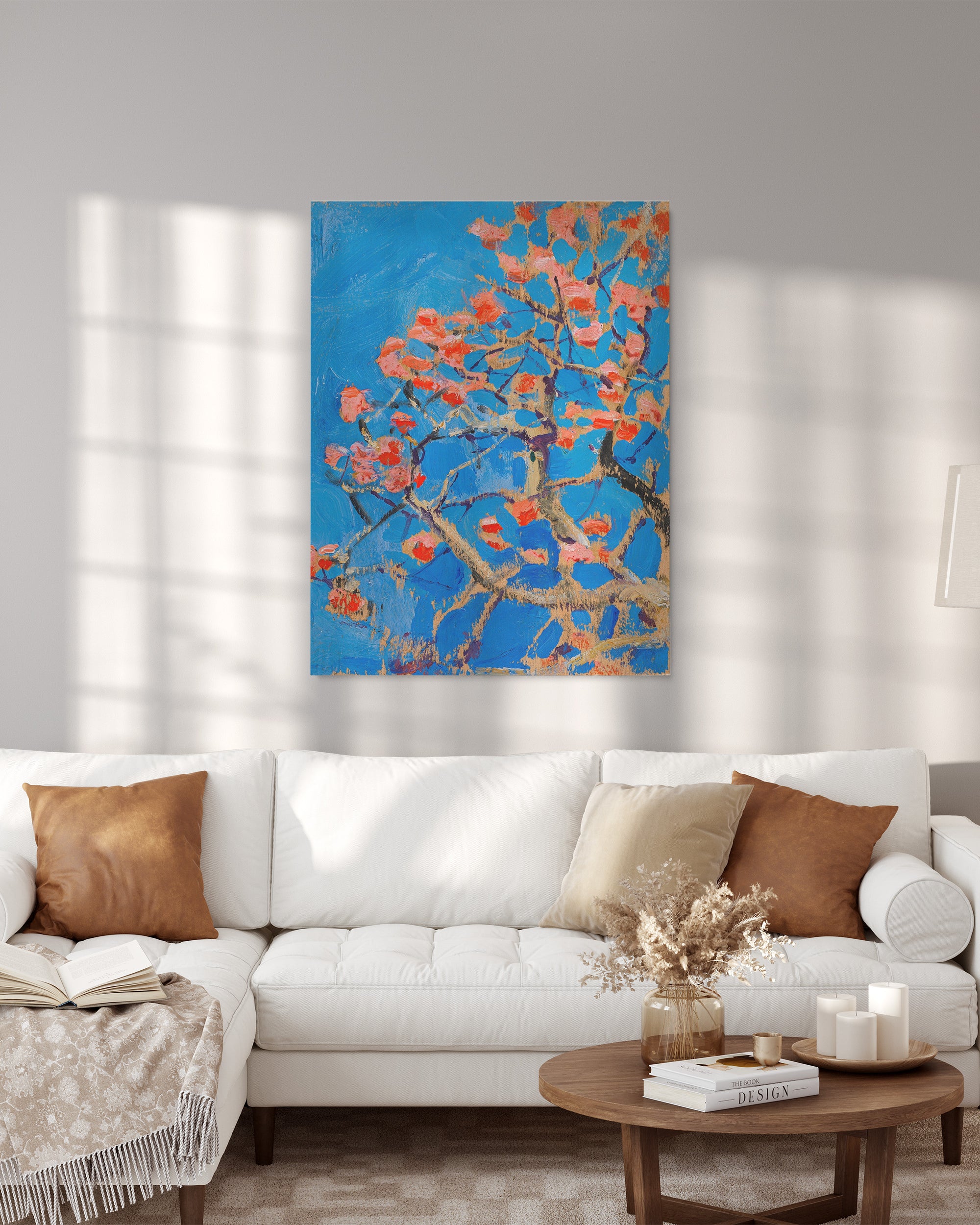 Obraz na płótnie "Kwitnące drzewo koralowe w rozkwicie" - Akseli Gallen-Kallela - Kwitnace drzewo koralowe w rozkwicie_Canvas do salonu.jpg