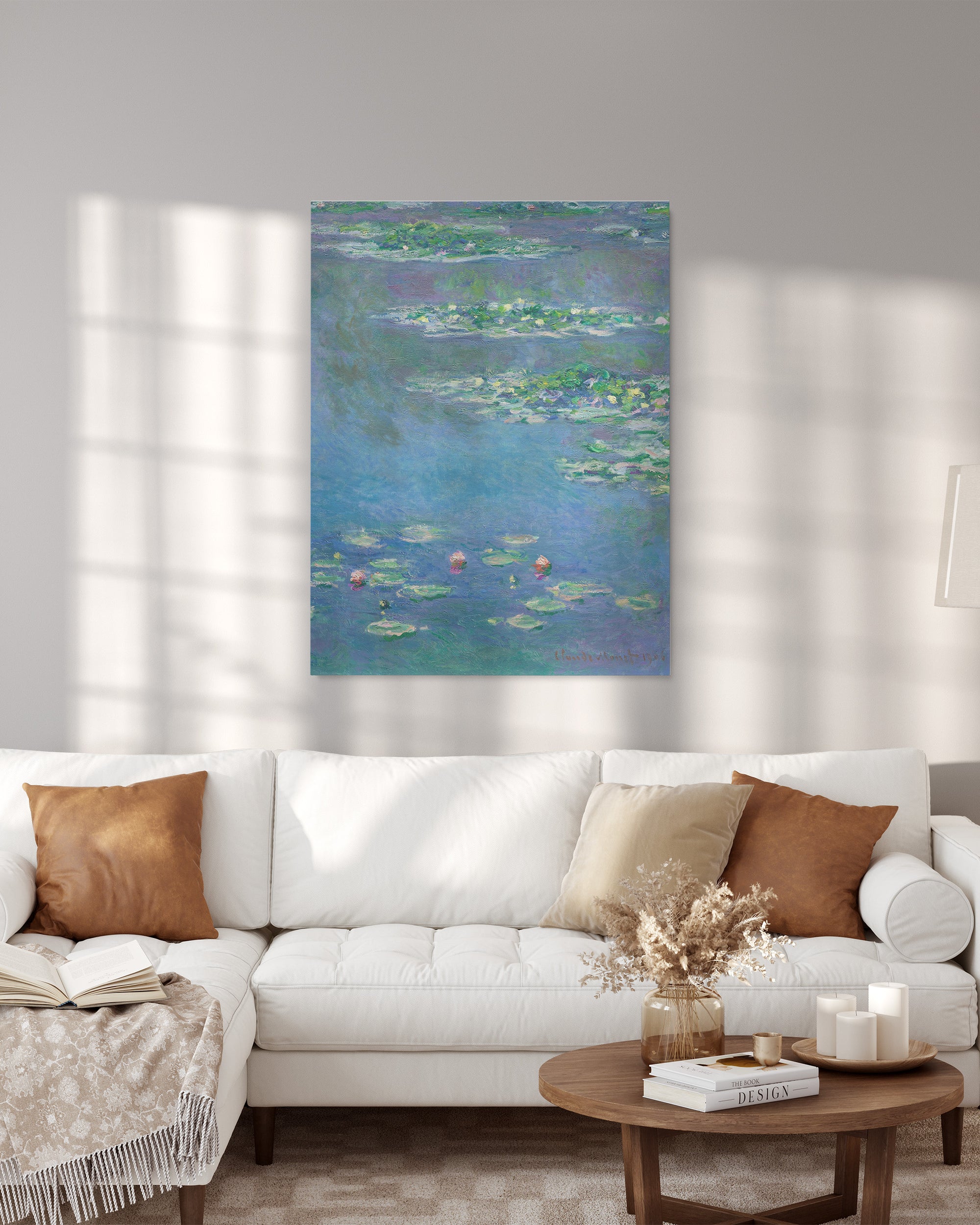 Canvas painting "Water Lilies" - Oscar Claude Monet - Water Lilies_Canvas for the living room.jpg