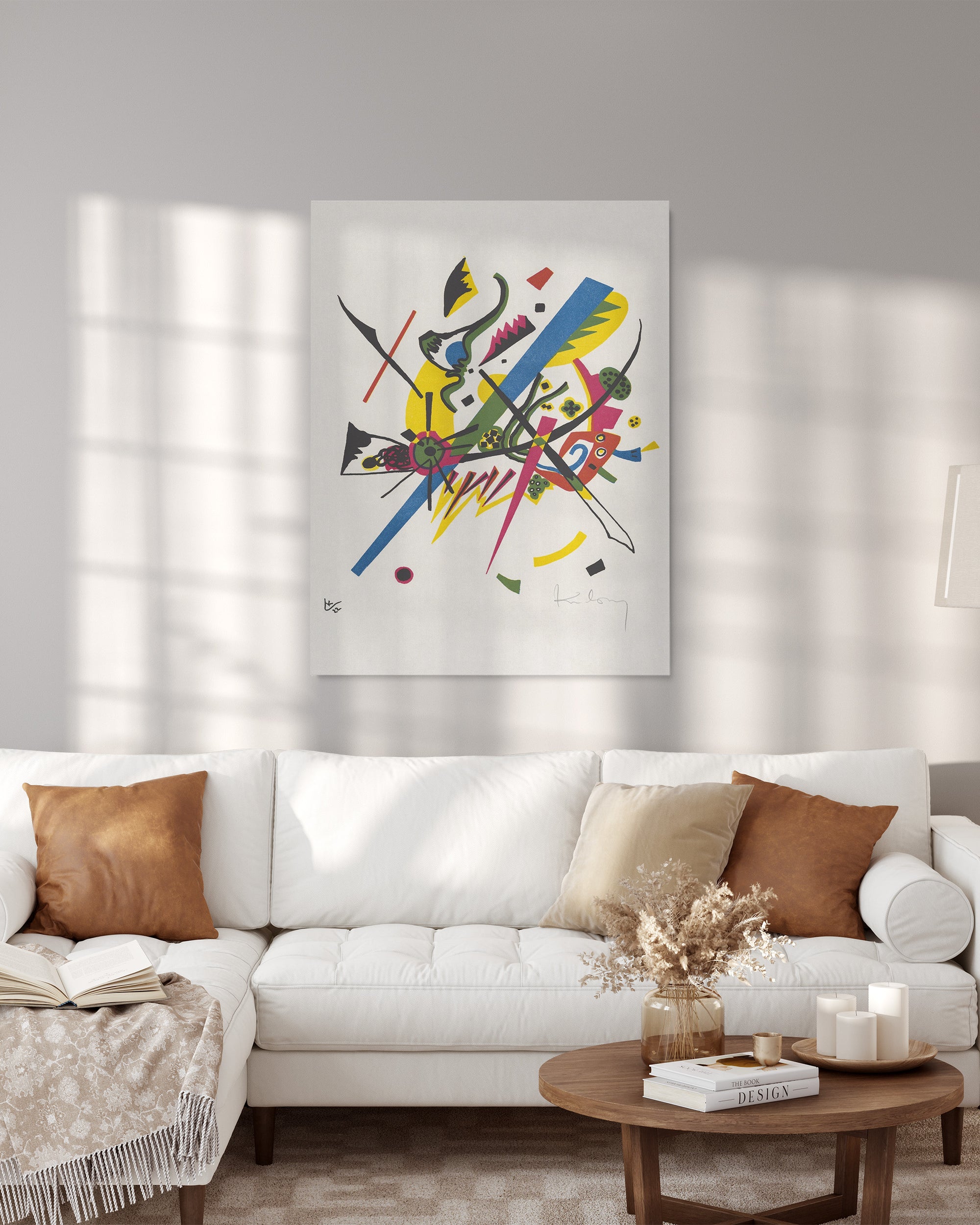 Small Worlds - Vasily Kandinsky - abstract reproduction - 2