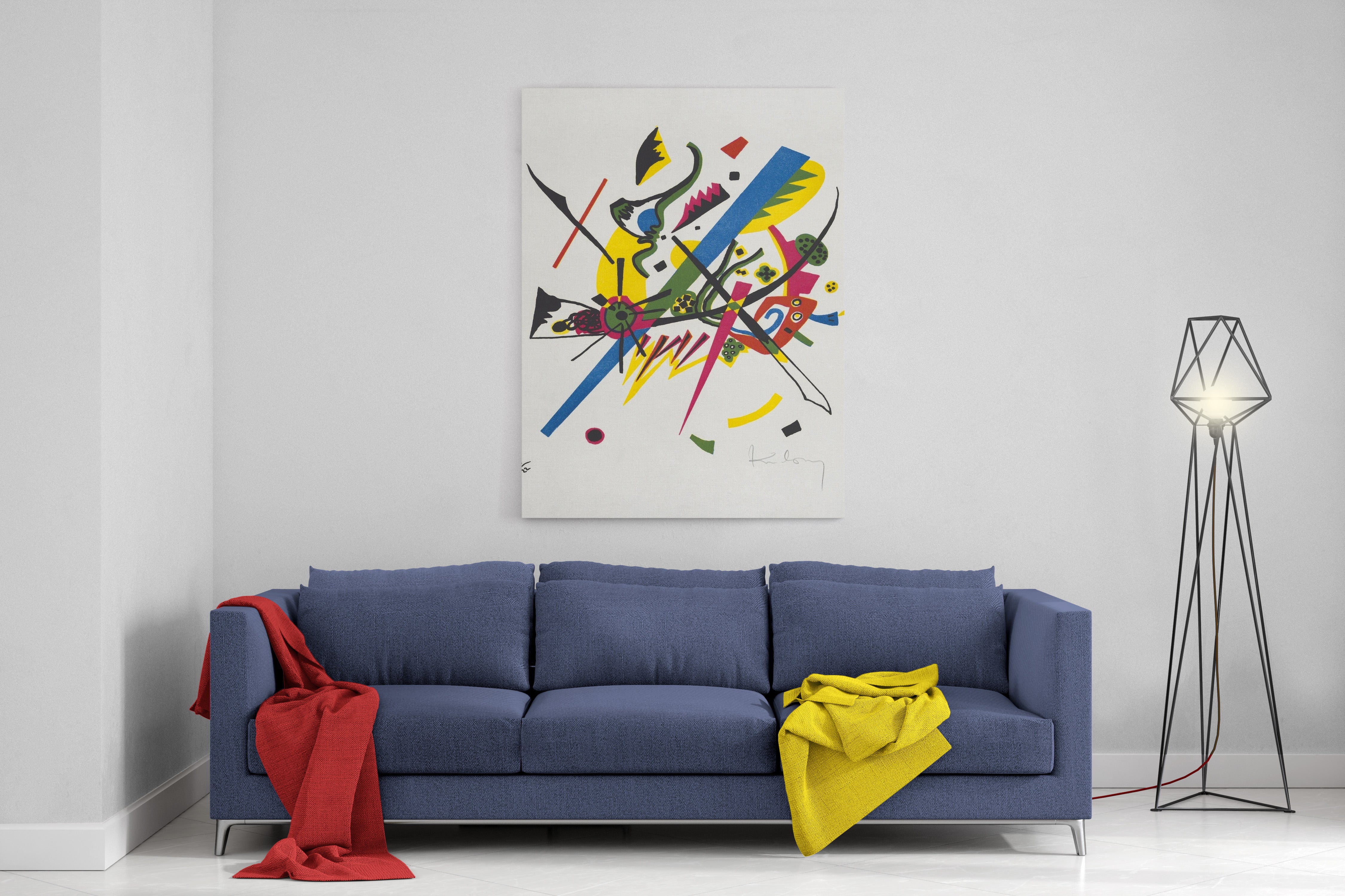 Obraz na płótnie Małe światy - Vasily Kandinsky - Male swiaty - Vasily Kandinsky_Obraz do salonu.jpg