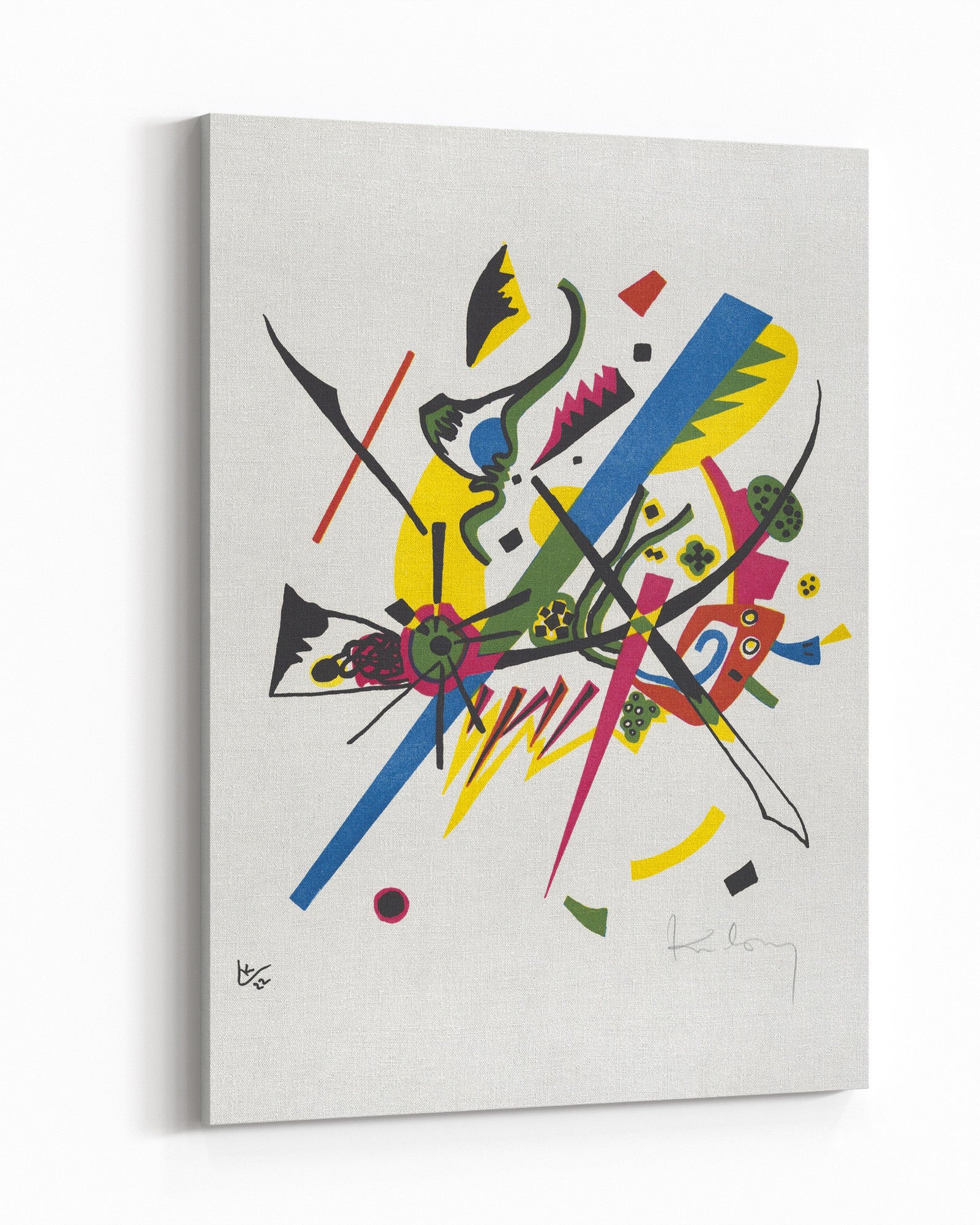 Small Worlds - Vasily Kandinsky - abstract reproduction - 1