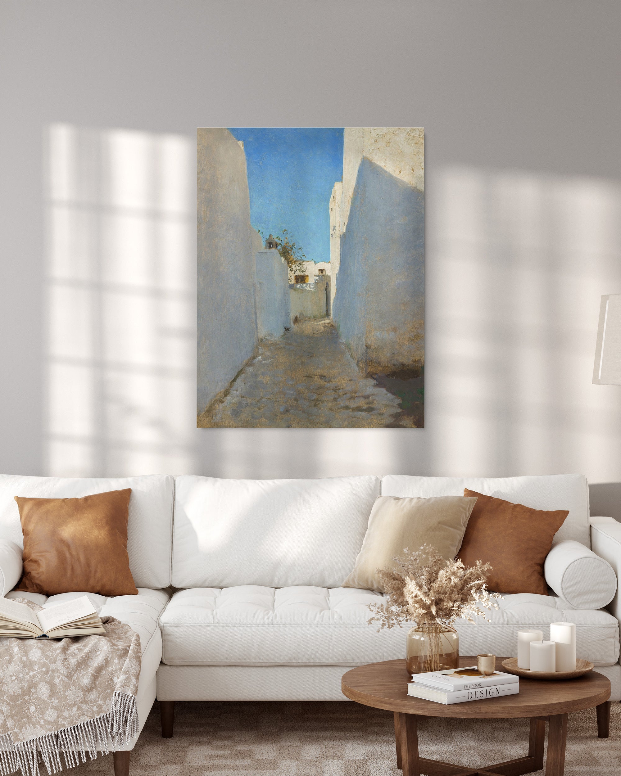 Obraz na płótnie "Marokanska scena uliczna" - Marokanska scena uliczna_Canvas do salonu.jpg