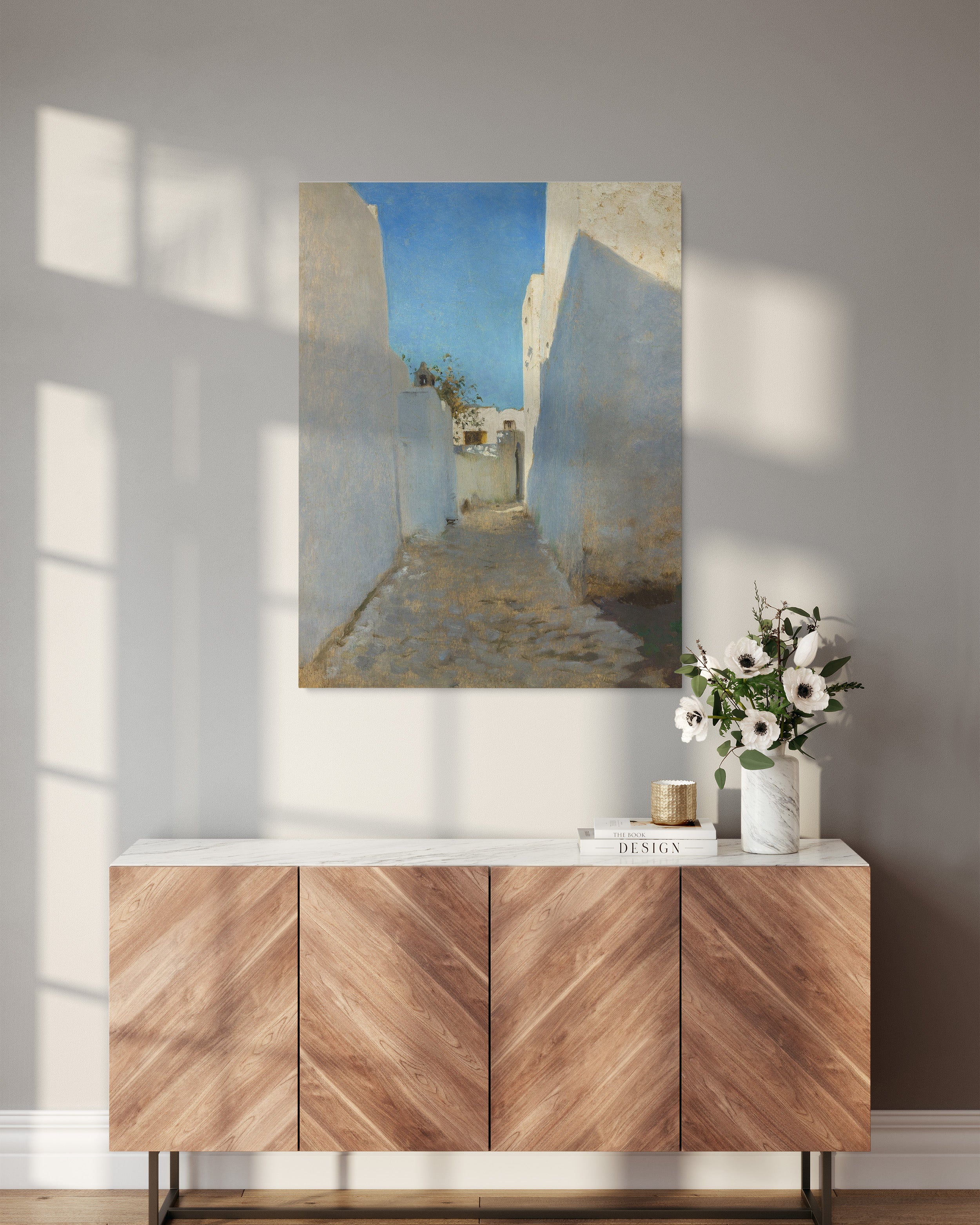 Obraz na płótnie "Marokanska scena uliczna" - Marokanska scena uliczna_Obraz do pokoju.jpg