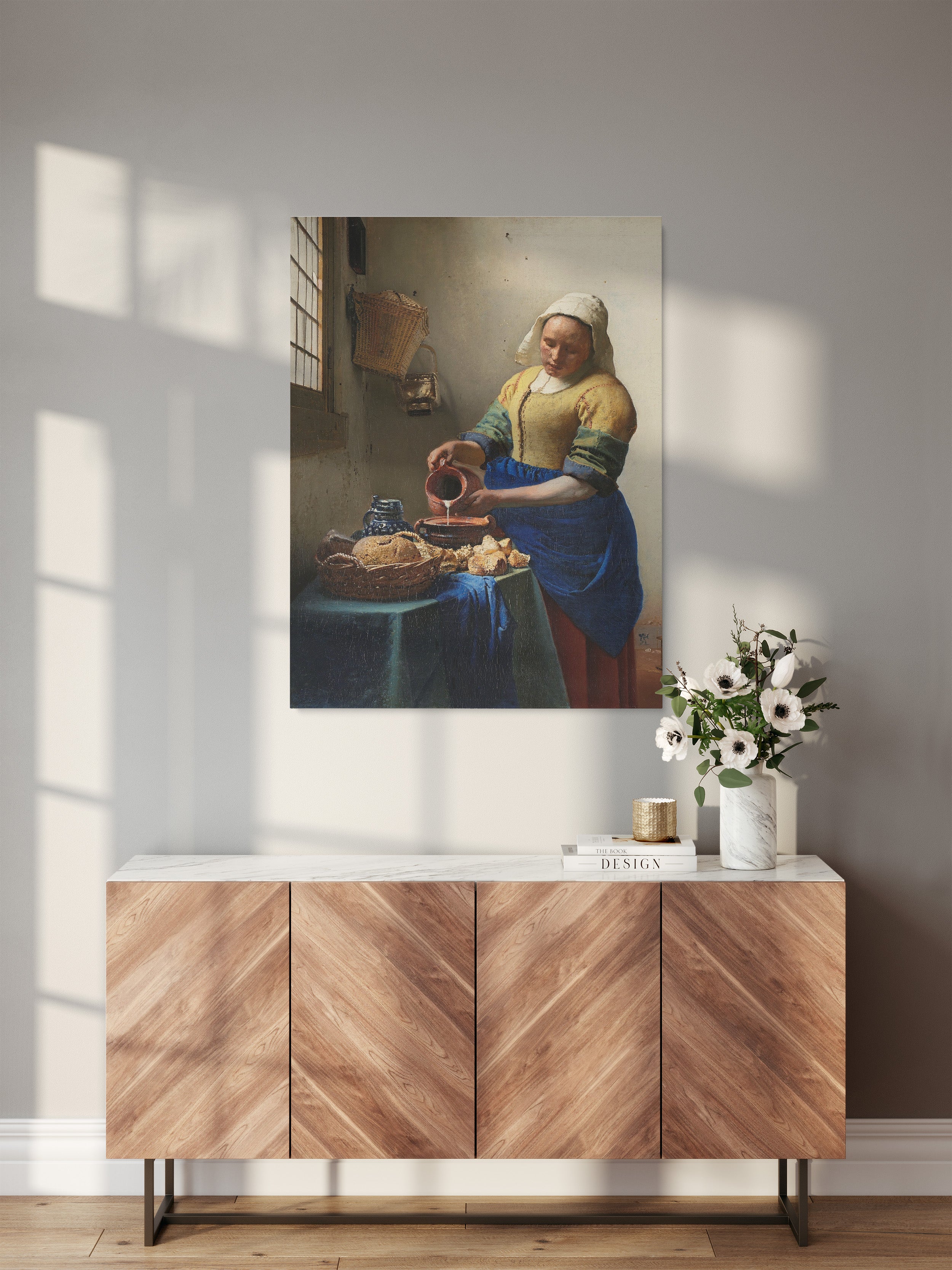 Obraz na płótnie Mleczarka - Klasyka w Sztuce - Mleczarka_Obraz do pokoju.jpg