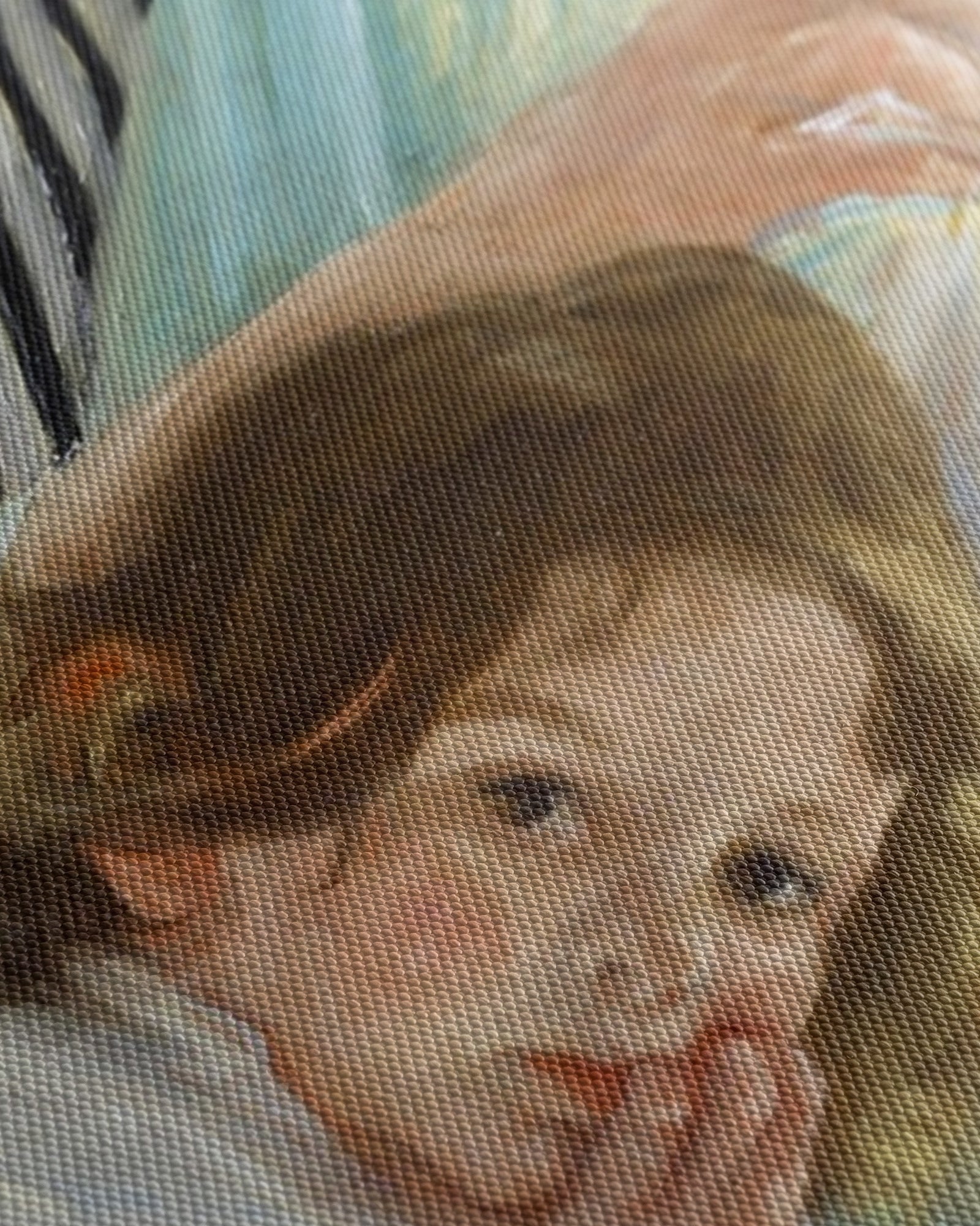 Obraz na płótnie "Młoda mama szyjąca"- Mary Cassatt - Mloda mama szyjaca_Canvas szczegol.jpg