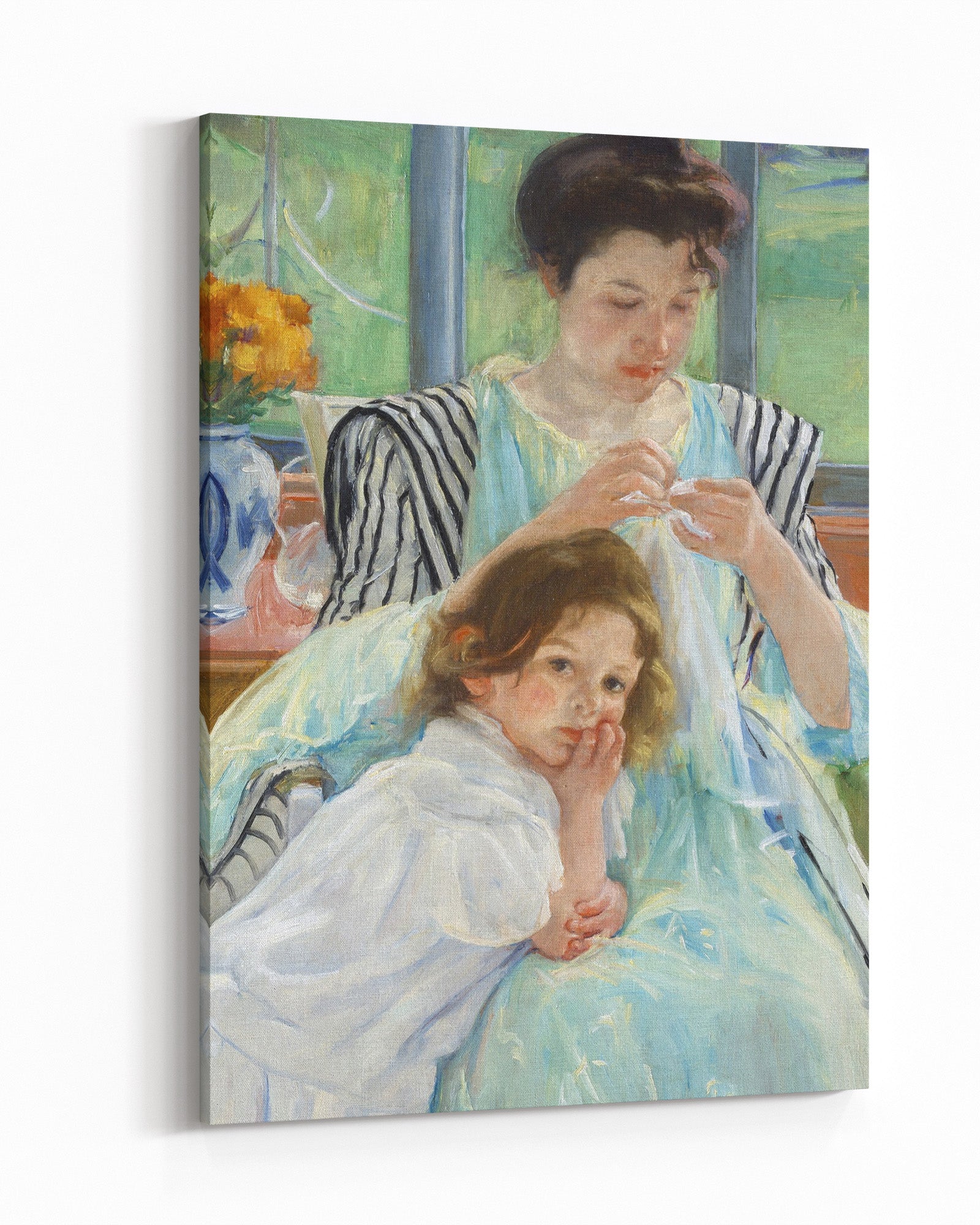 Obraz na płótnie "Młoda mama szyjąca"- Mary Cassatt - Mloda mama szyjaca_Obraz na plotnie.jpg