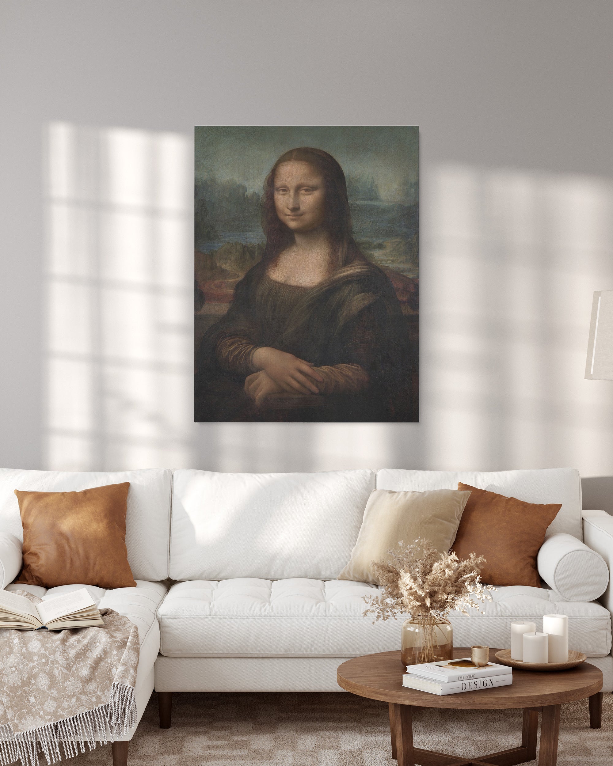 Mona Lisa by Leonardo da Vinci, portrait reproduction - 2