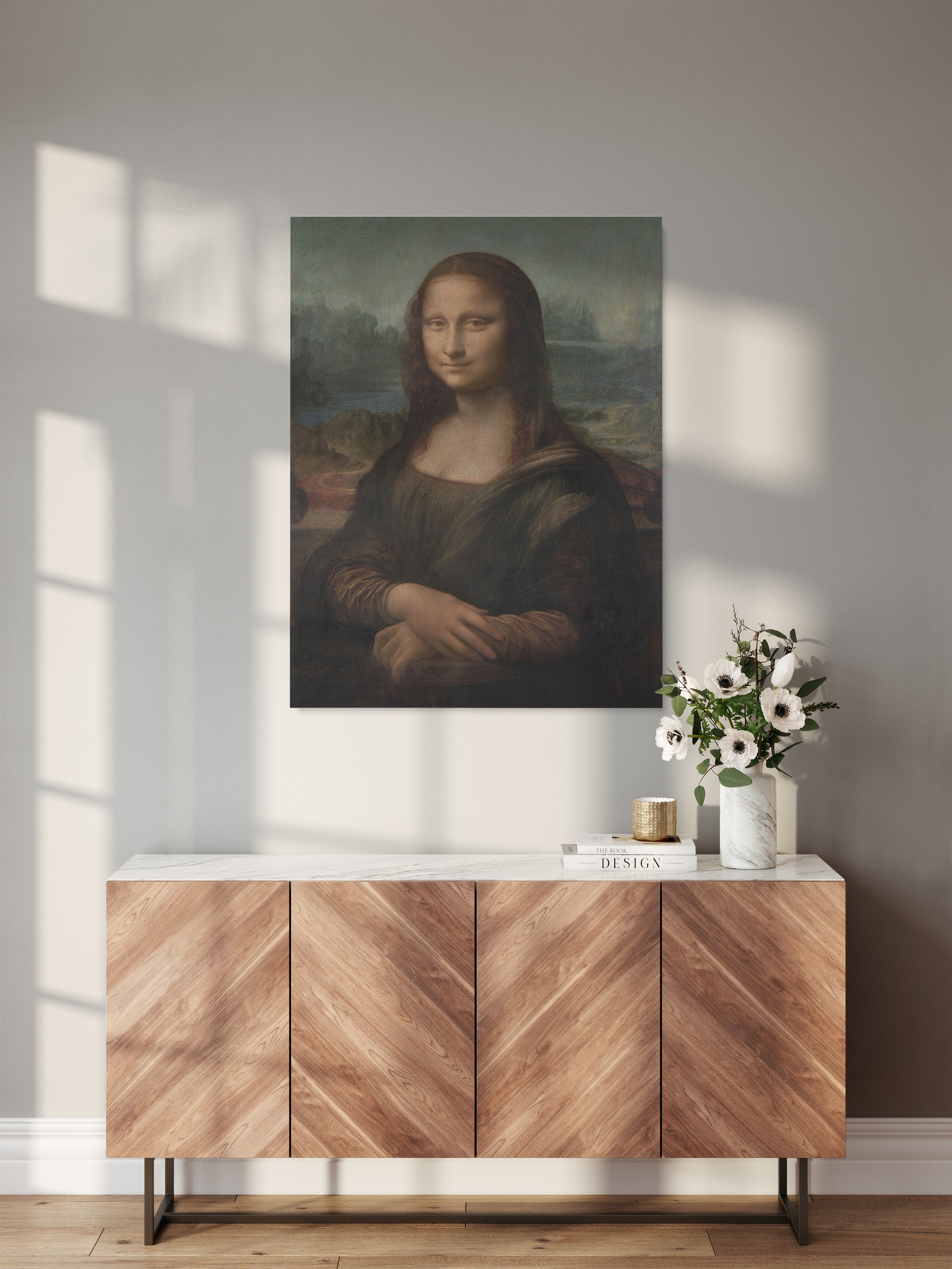 Obraz na płótnie Mona Lisa – Klasyka sztuki - Mona Lisa_Obraz do pokoju.jpg