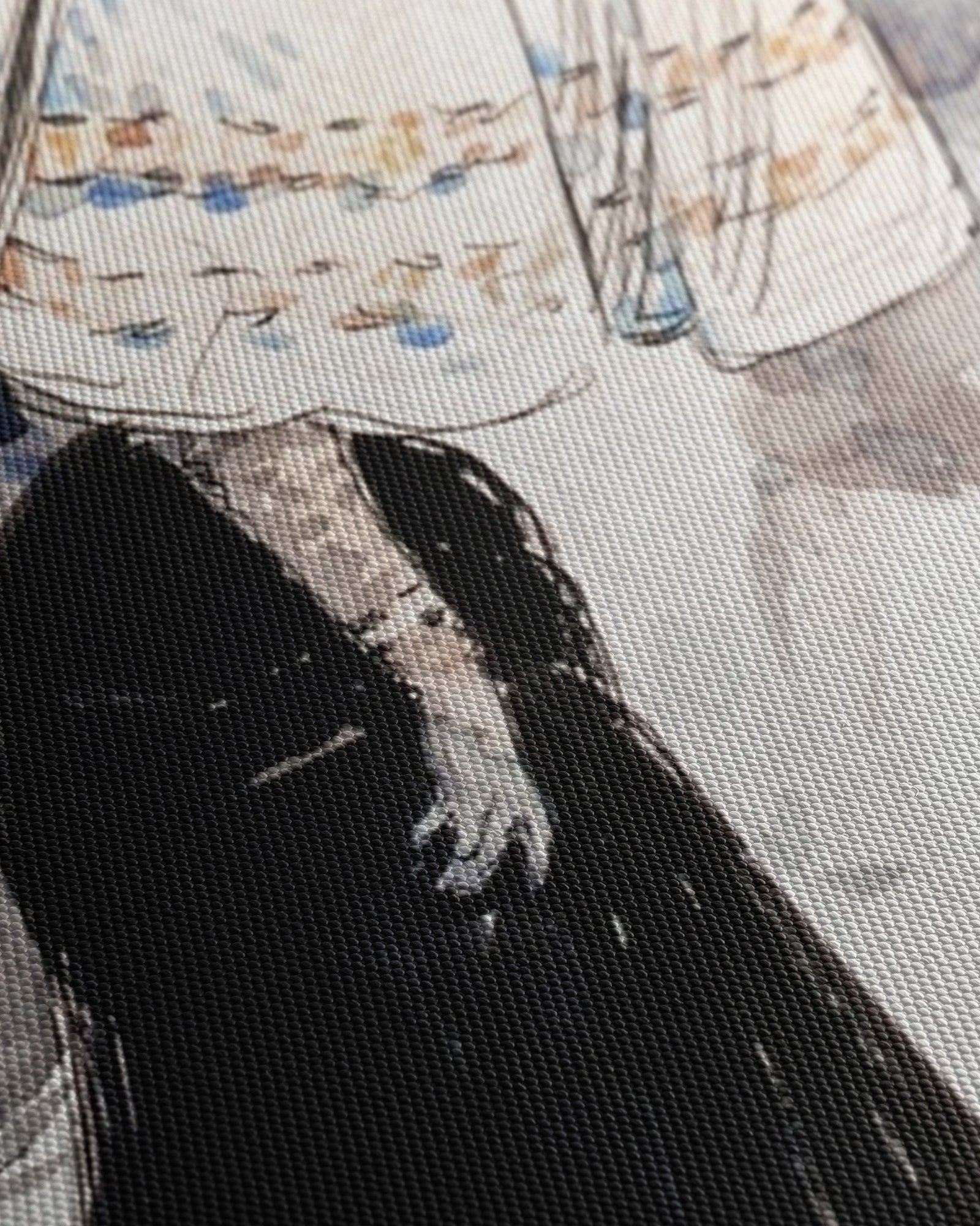 Obraz na płótnie "Moulin de la Galette" - Henry Somm - Moulin de la Galette_Canvas szczegol.jpg