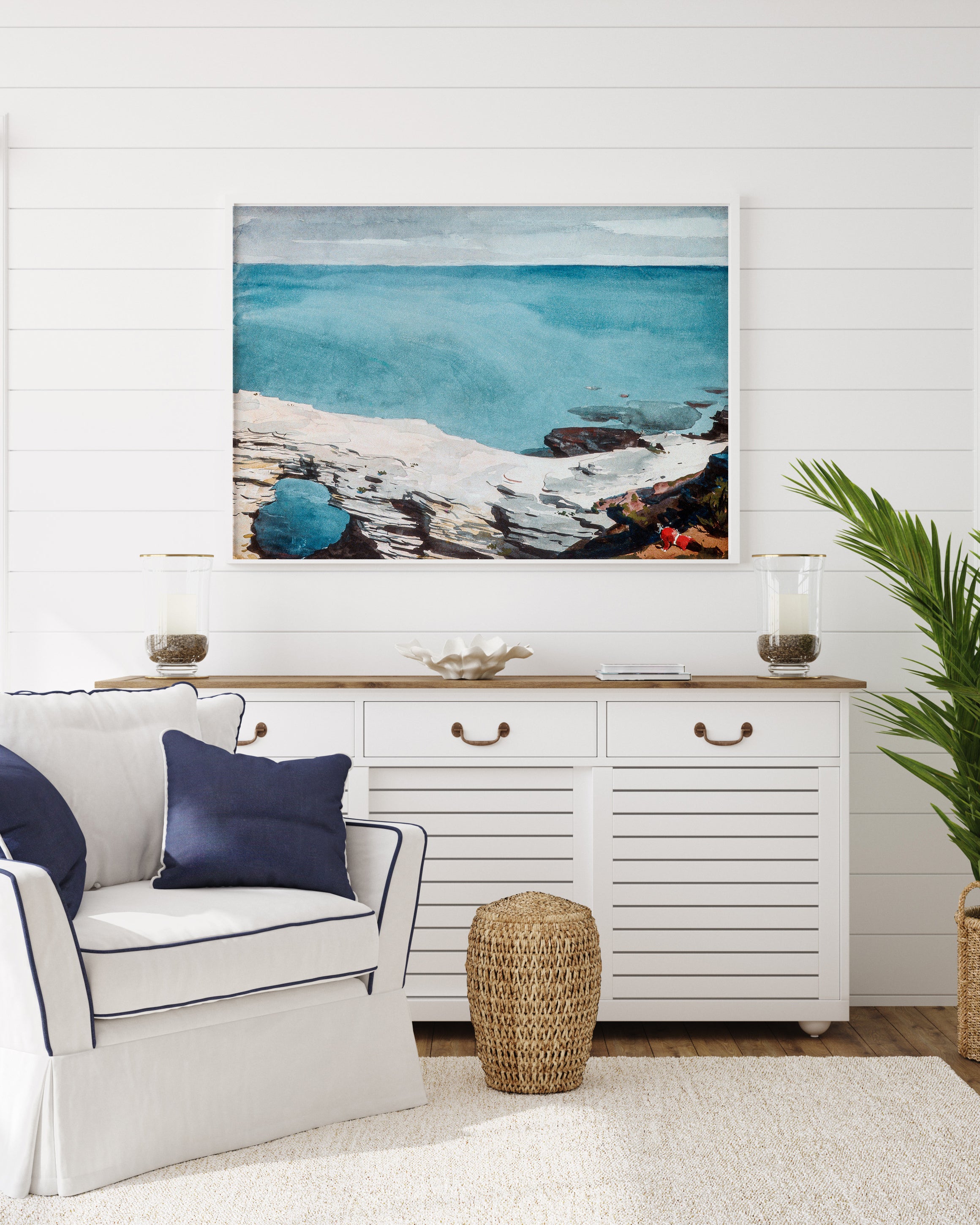 Most Naturalny, Bermudy (Hoher Tidenstand) - Poster - Vintage - 1