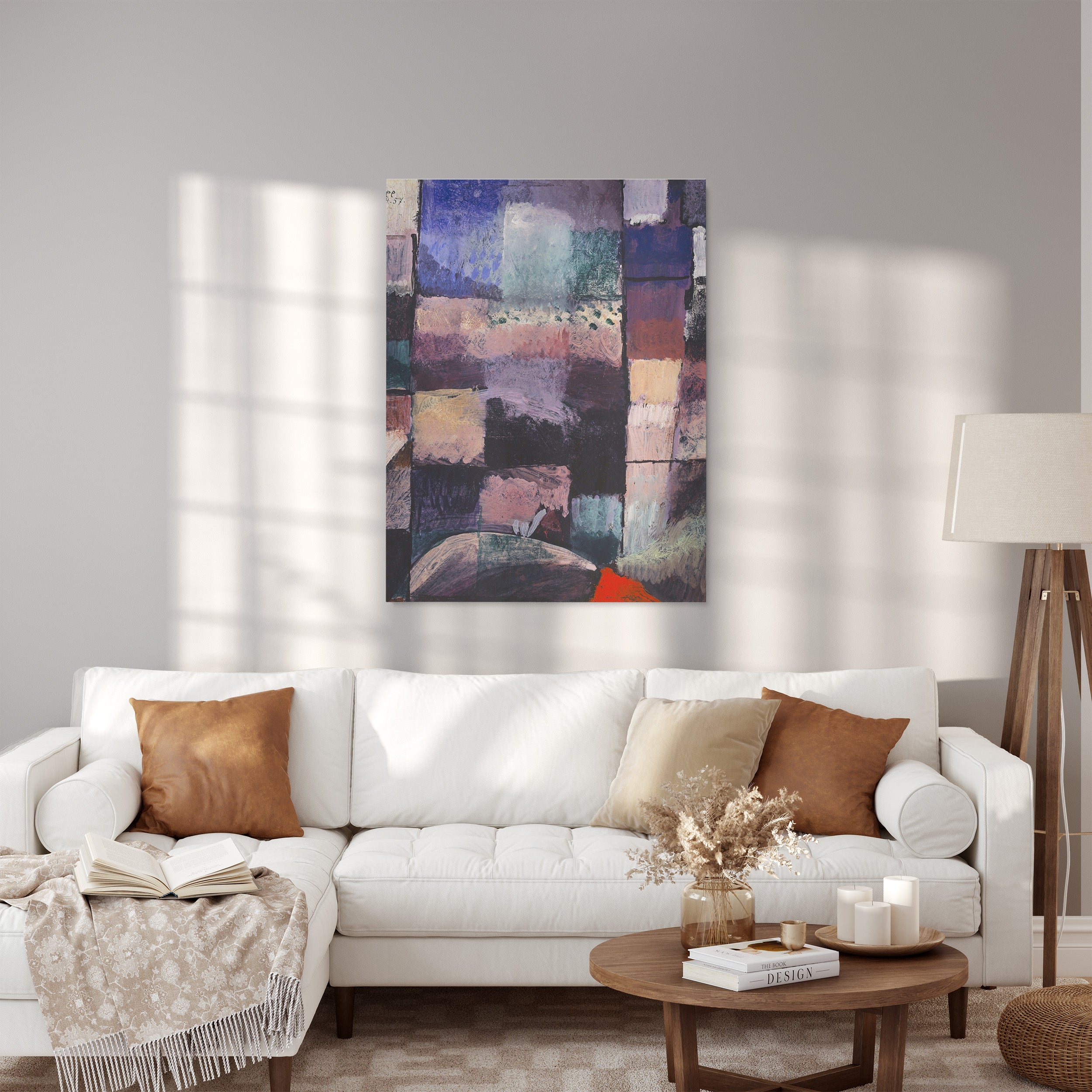 Obraz na płótnie "O motywie z Hammametu" – Paul Klee - O motywie z Hammametu_Canvas do salonu.jpg