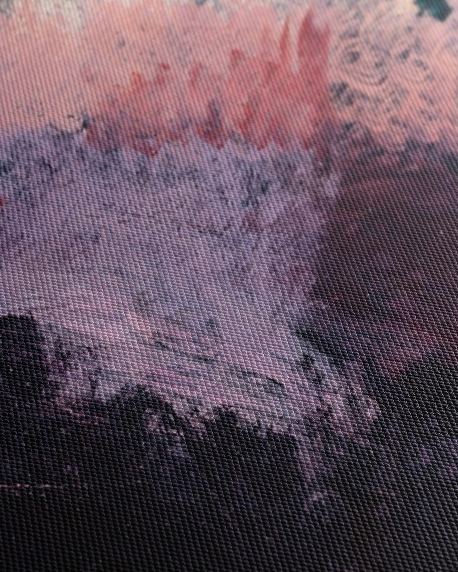 Obraz na płótnie "O motywie z Hammametu" – Paul Klee - O motywie z Hammametu_Canvas szczegol.jpg