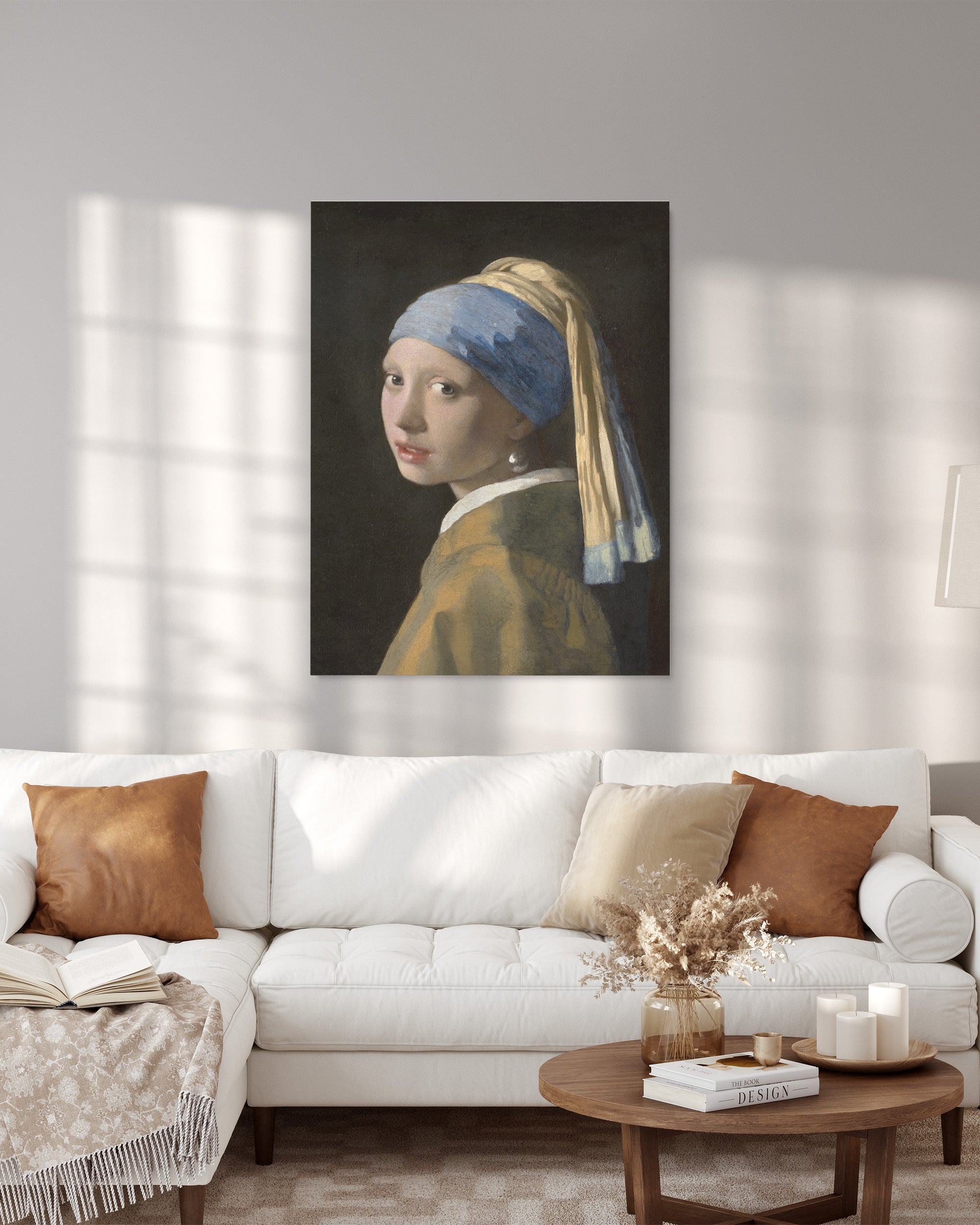 Girl with a Pearl Earring - canvas print - 2