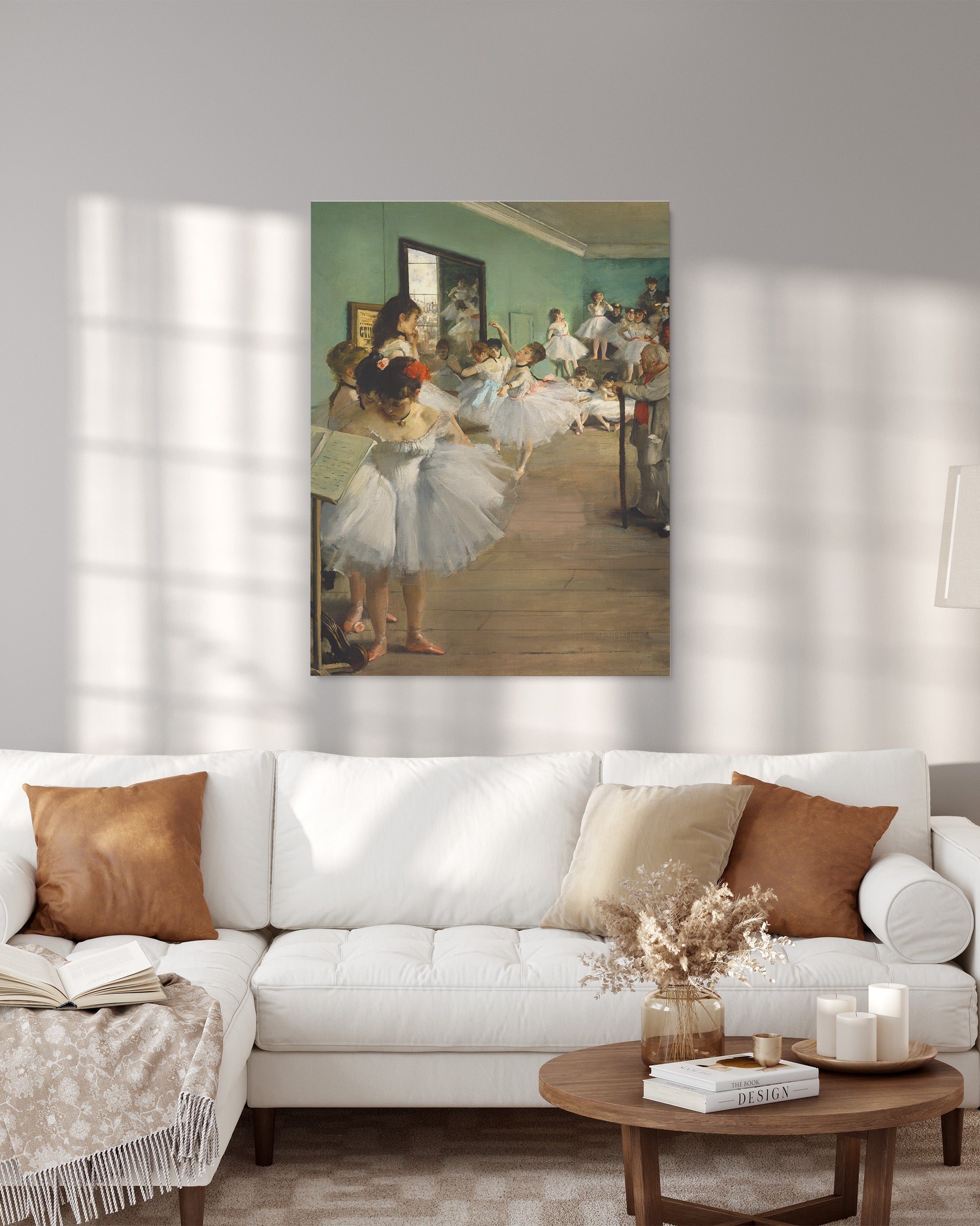 Obraz na płótnie "Lekcja tańca" - Edgar Degas - Obraz_Canvas do salonu.jpg