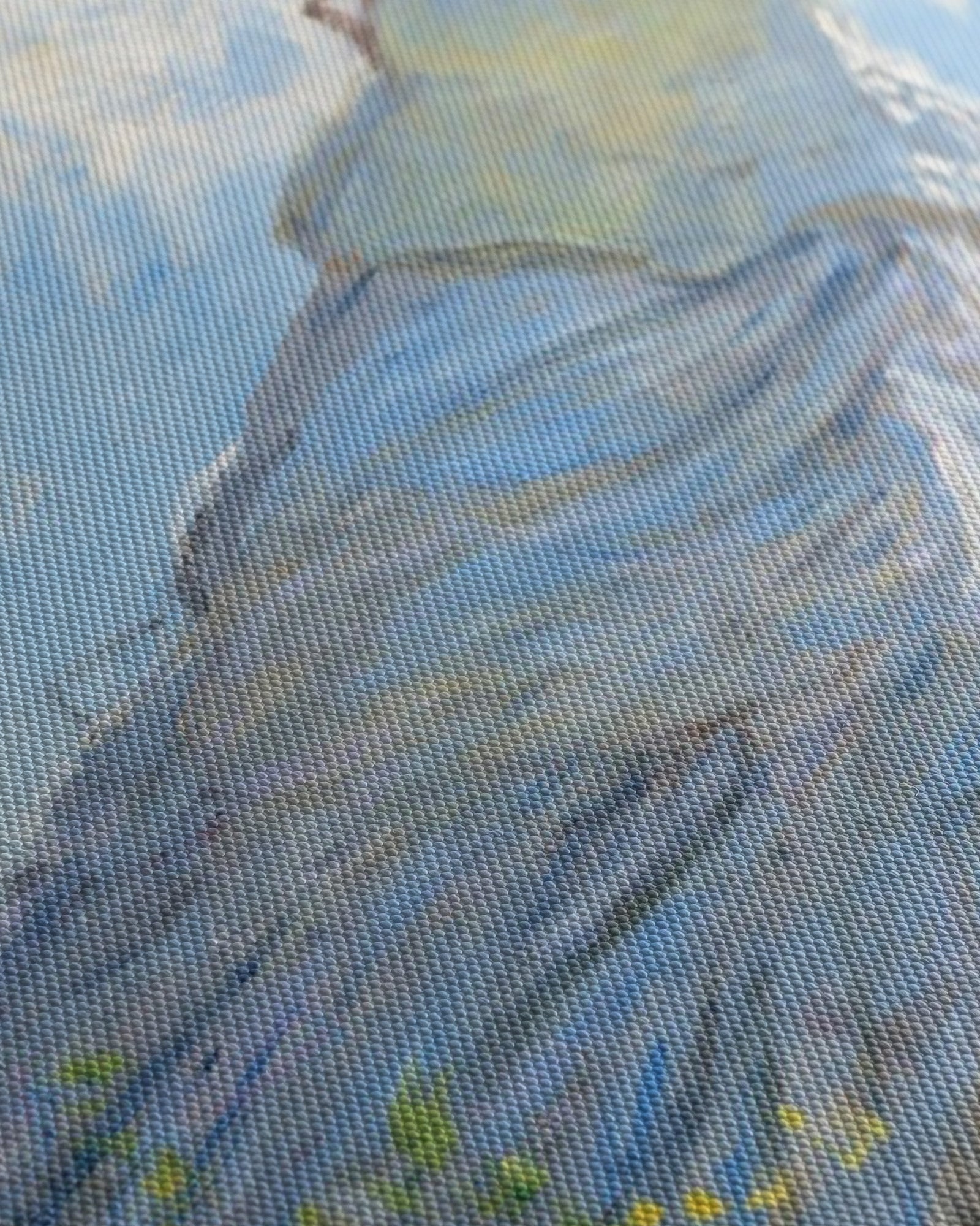 Canvas print “Madame Monet and Her Son” – portrait, reproduction of Oscar Claude Monet’s work - 4