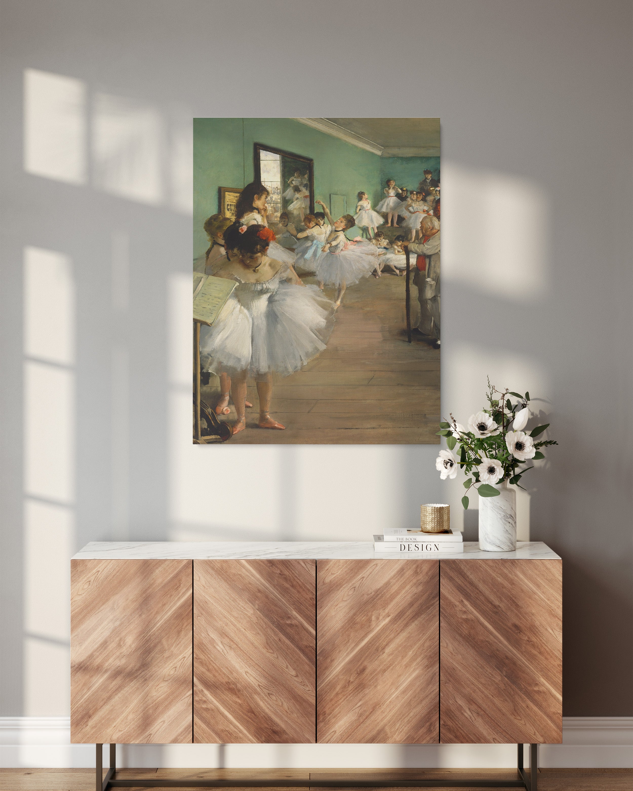 Obraz na płótnie "Lekcja tańca" - Edgar Degas - Obraz_Obraz do pokoju.jpg