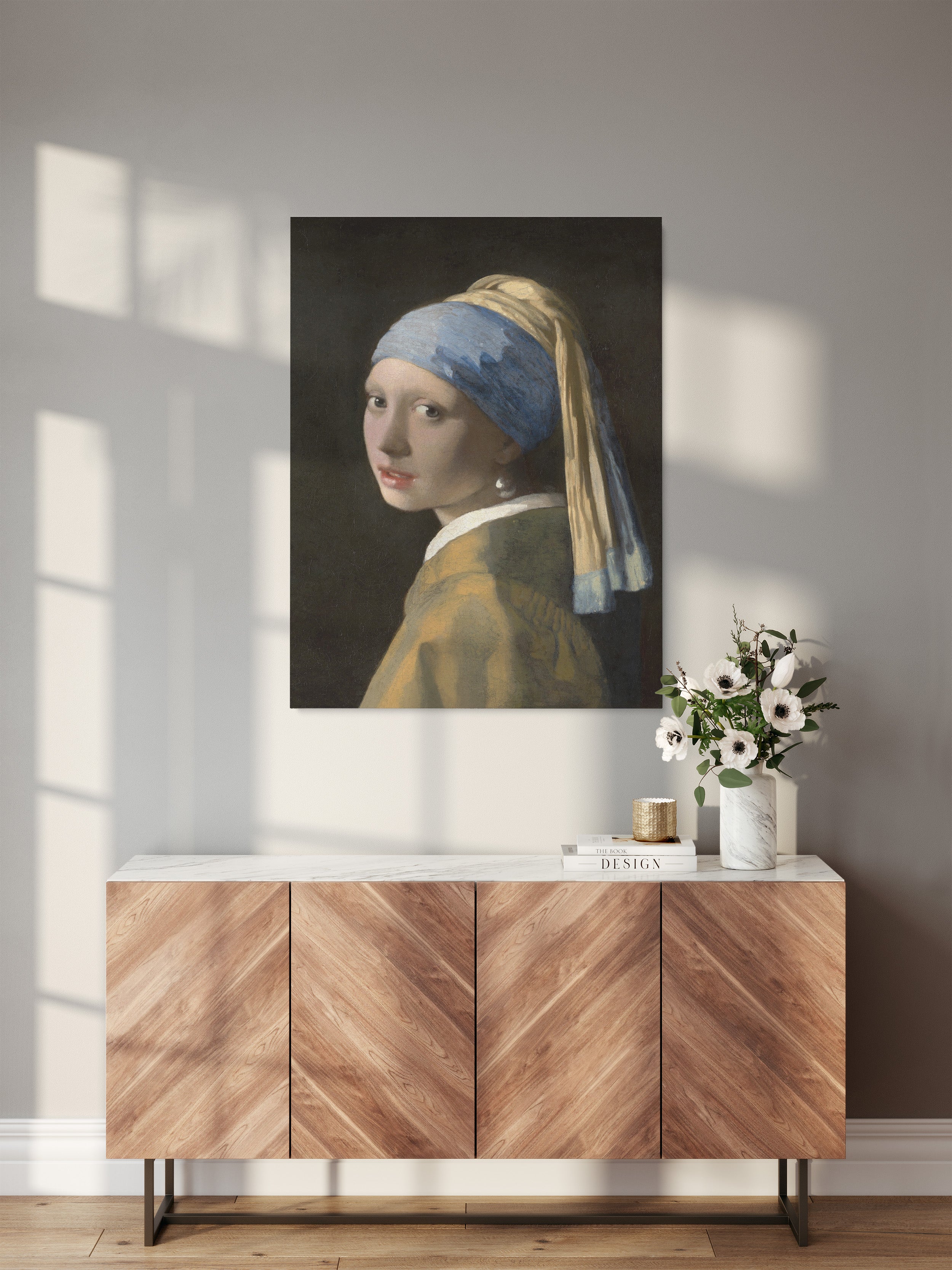 Obraz na płótnie "Dziewczyna z perłą" - Jan Vermeer - Obraz_Obraz do pokoju.jpg