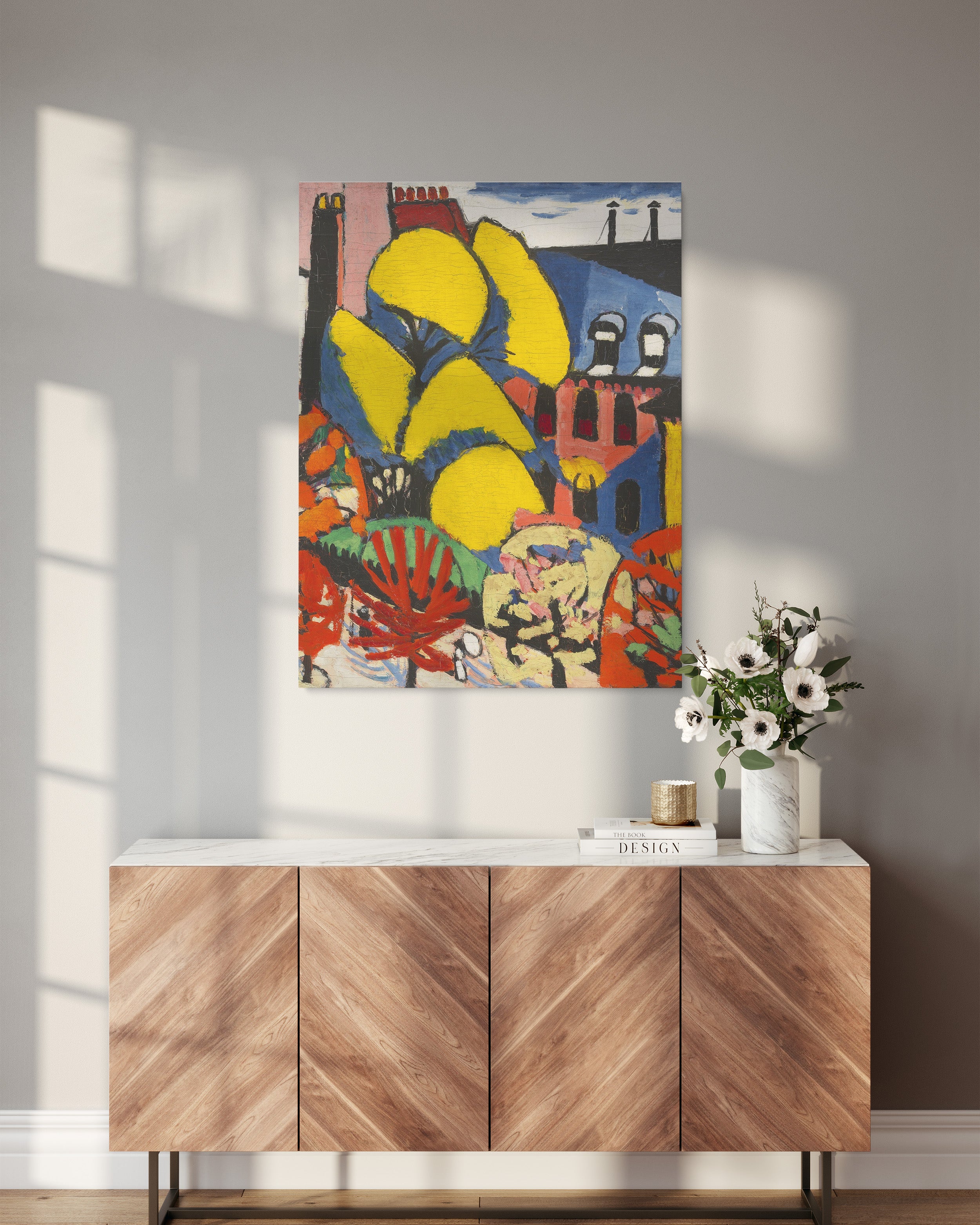 Canvas print “Trees” by Henry Lyman Saÿen, art reproduction - 3