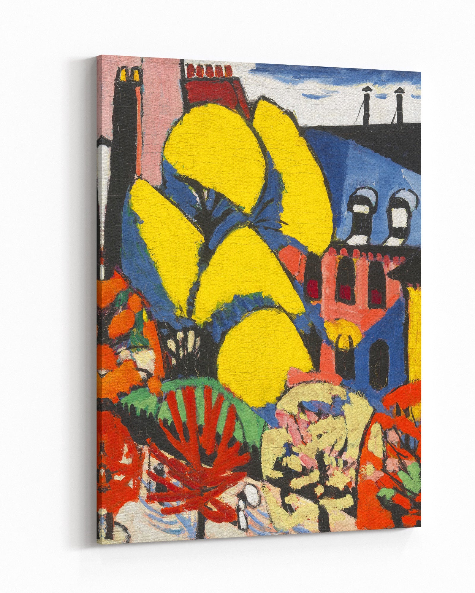 Canvas print “Trees” by Henry Lyman Saÿen, art reproduction - 1