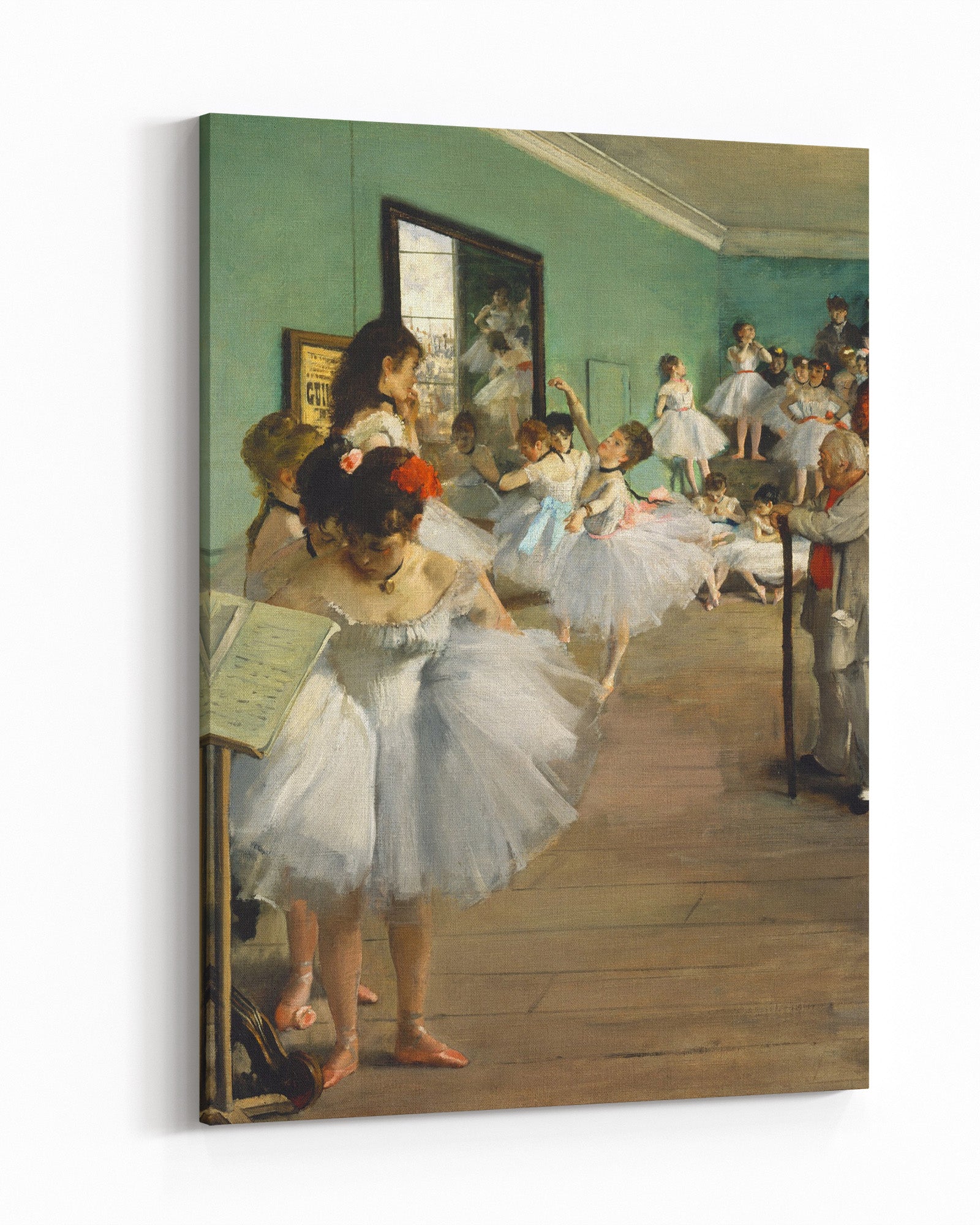 Obraz na płótnie "Lekcja tańca" - Edgar Degas - Obraz_Obraz na plotnie.jpg