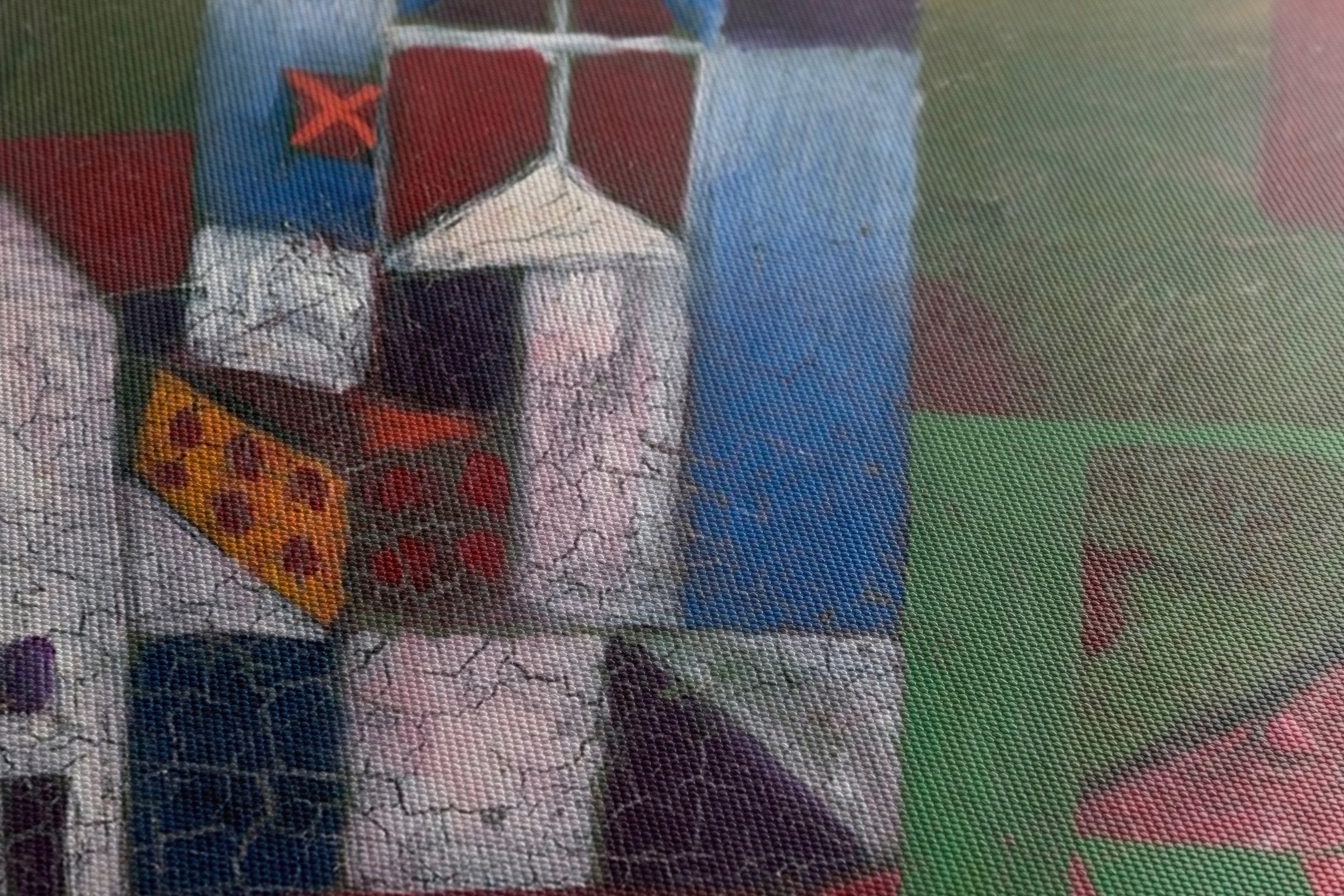 Obraz na płótnie "Willa R" - Paul Klee - Obraz na plotnie_Canvas szczegol.jpg