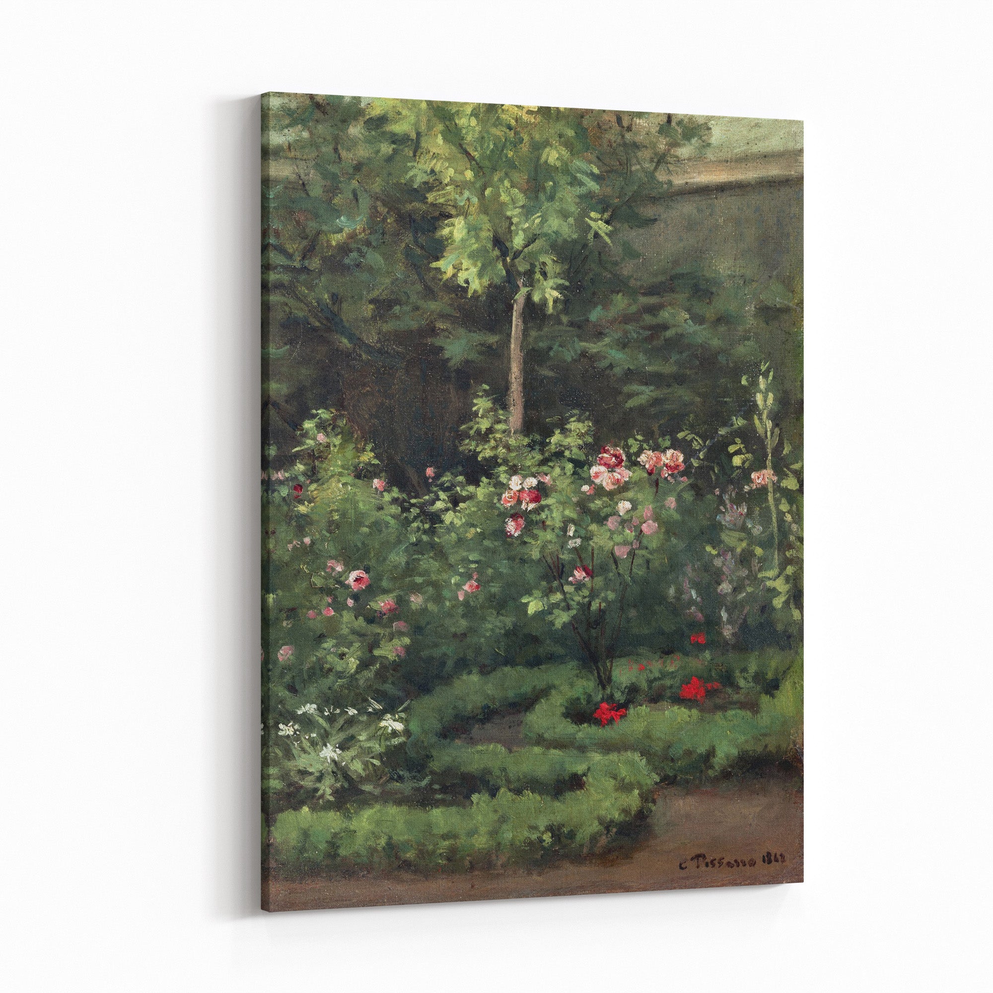 Obraz na płótnie "Ogród Różany" - Camille Pissarro - Ogrod Rozany_Obraz na plotnie.jpg