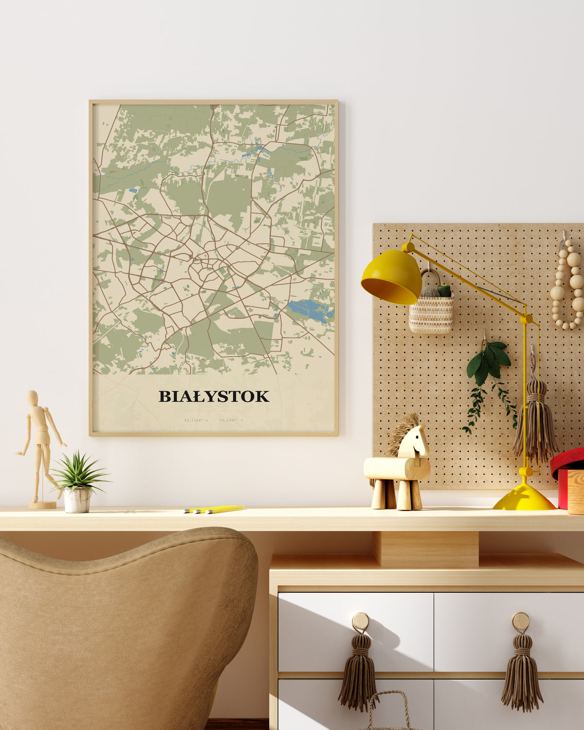 Plakat BIAŁYSTOK – mapa miasta - 3