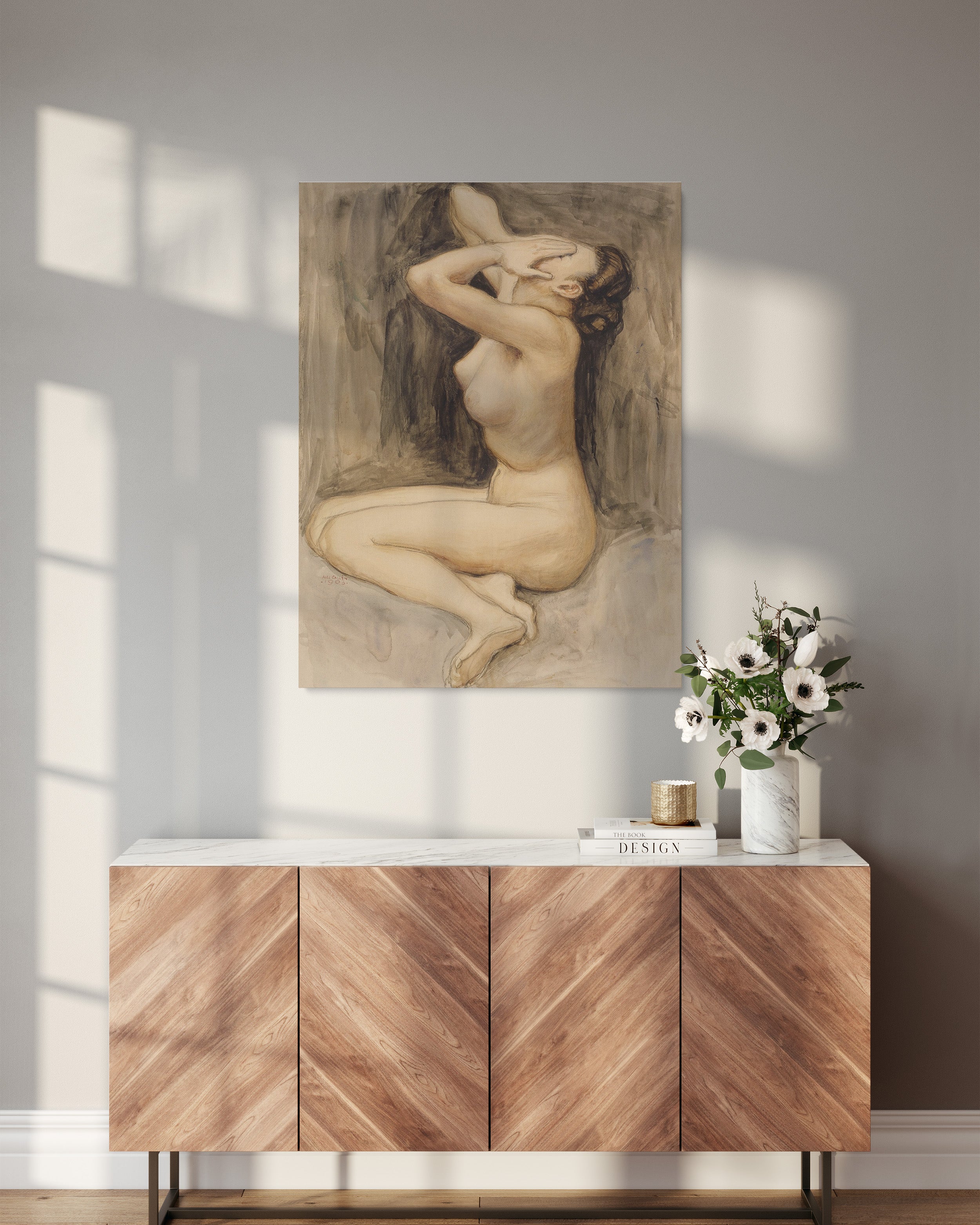 Obraz na płótnie "Rozpacz" – Akseli Gallen-Kallela - Rozpacz_Obraz do pokoju.jpg