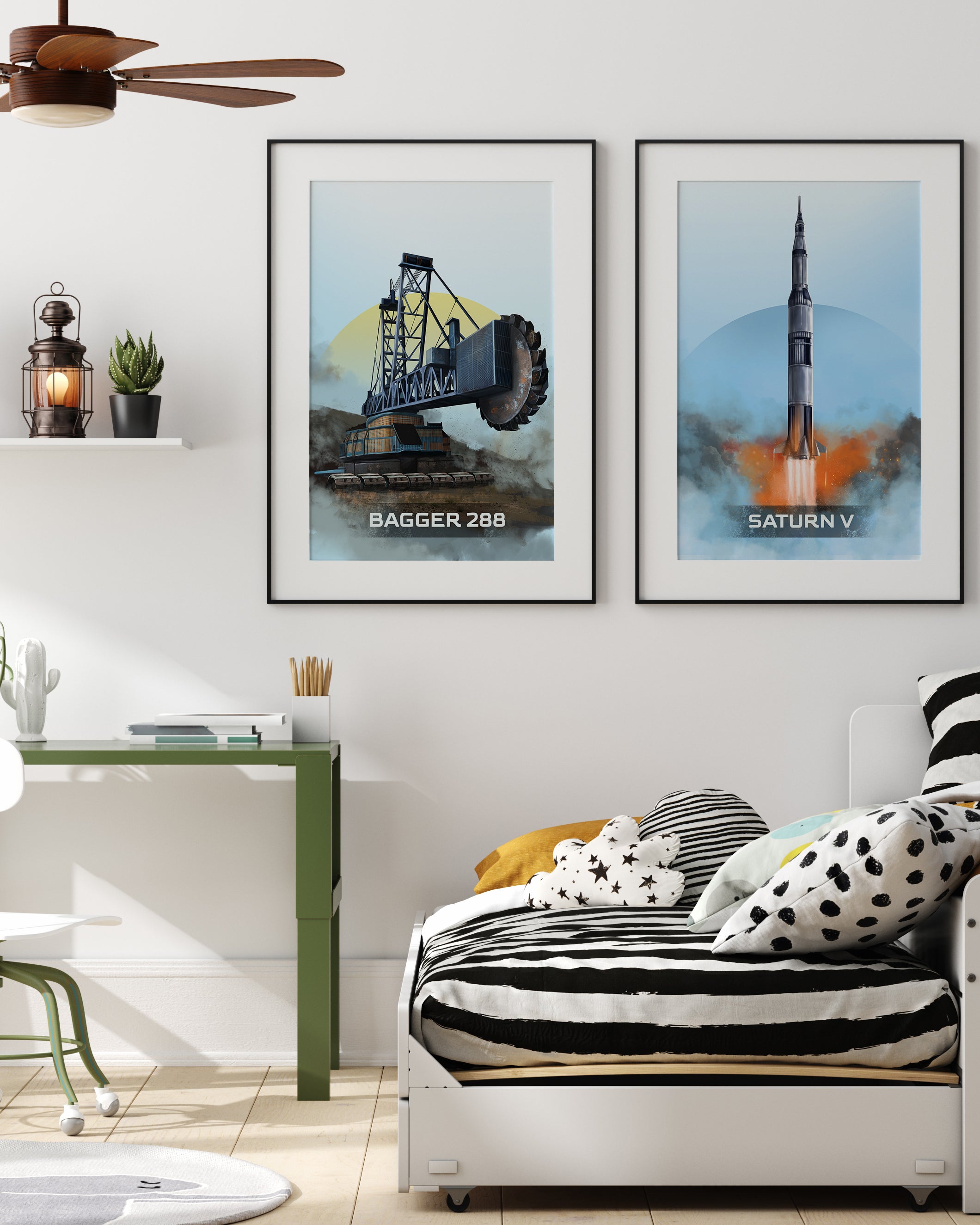 Affiche Fusée Saturn V - Cuda Techniki - 4