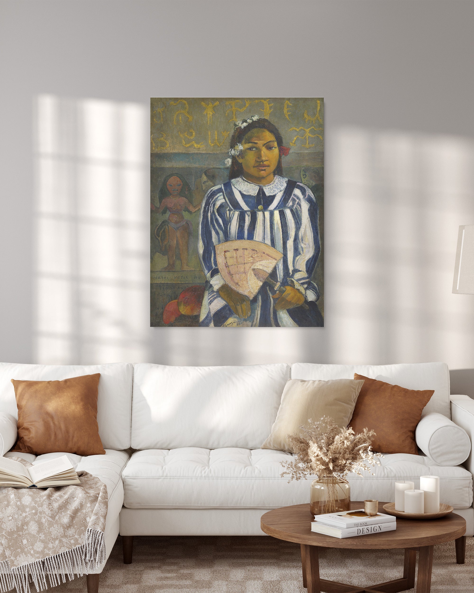 Canvas Print “Tehamana Has Many Parents” by Paul Gauguin, reproduction - 2