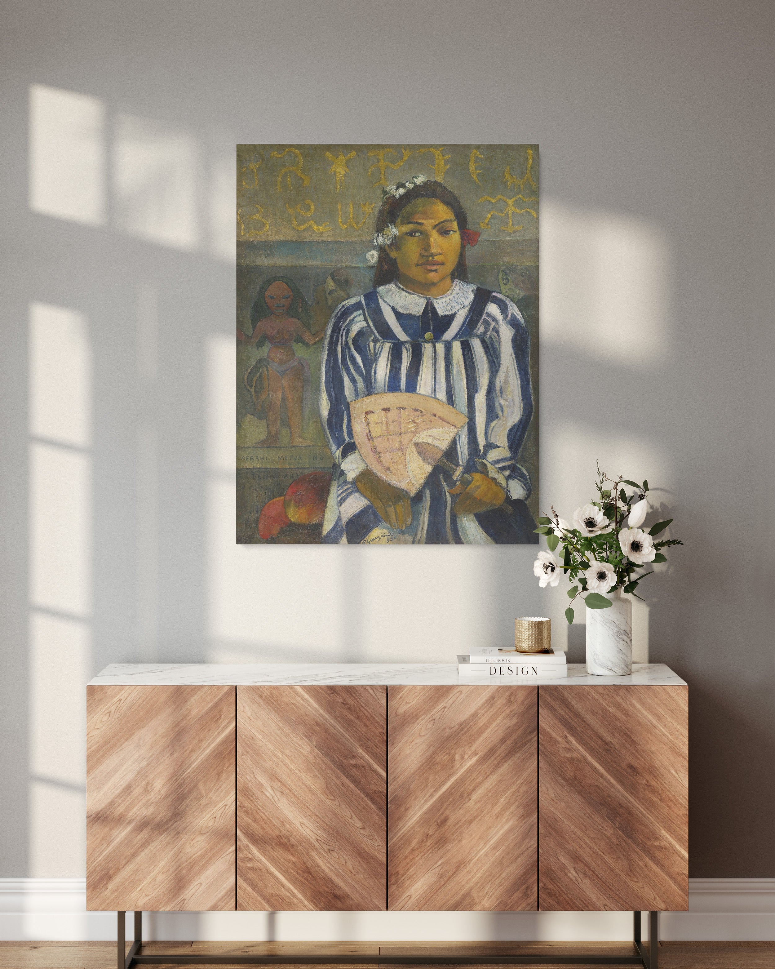 Canvas Print “Tehamana Has Many Parents” by Paul Gauguin, reproduction - 3