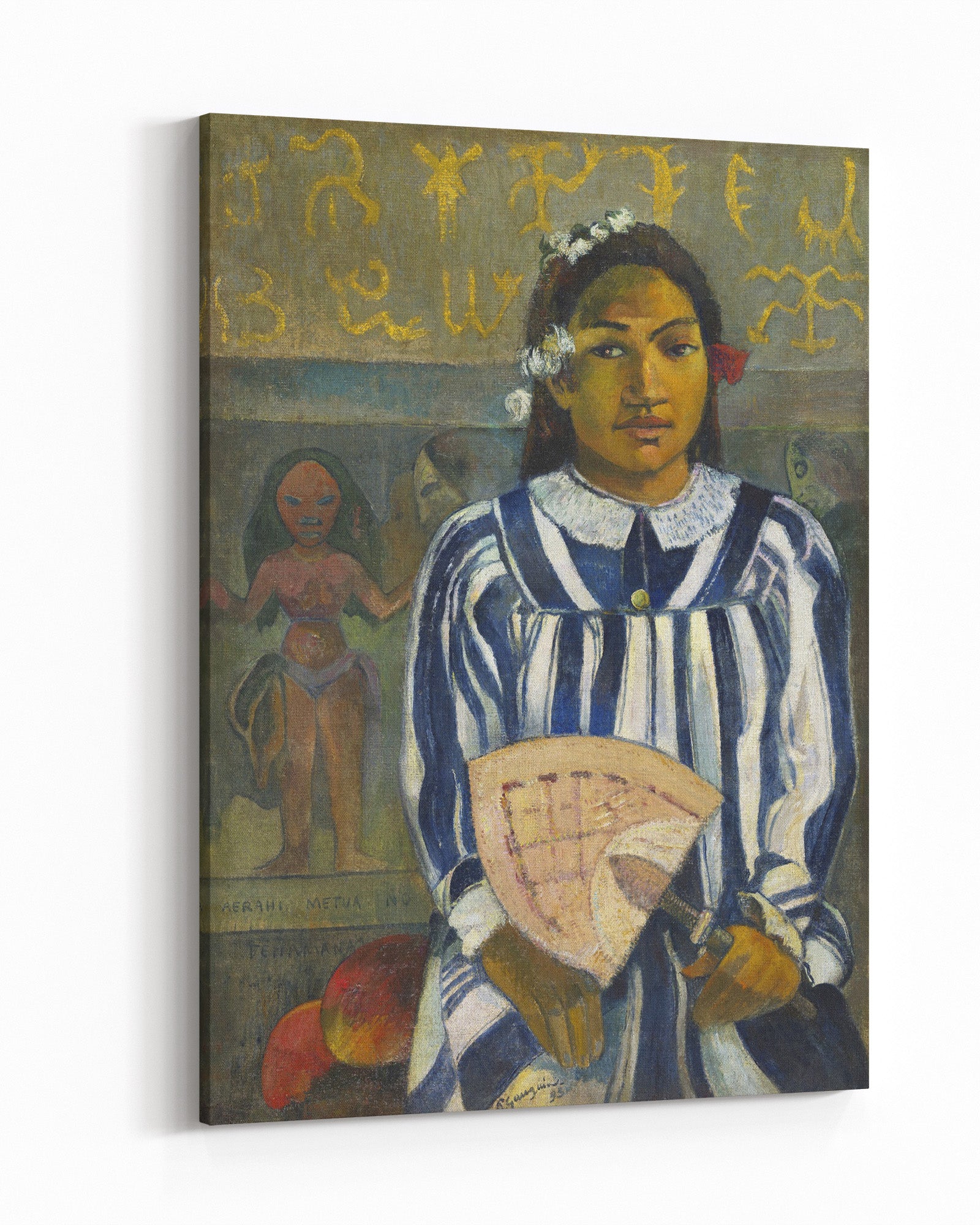 Canvas Print “Tehamana Has Many Parents” by Paul Gauguin, reproduction - 1