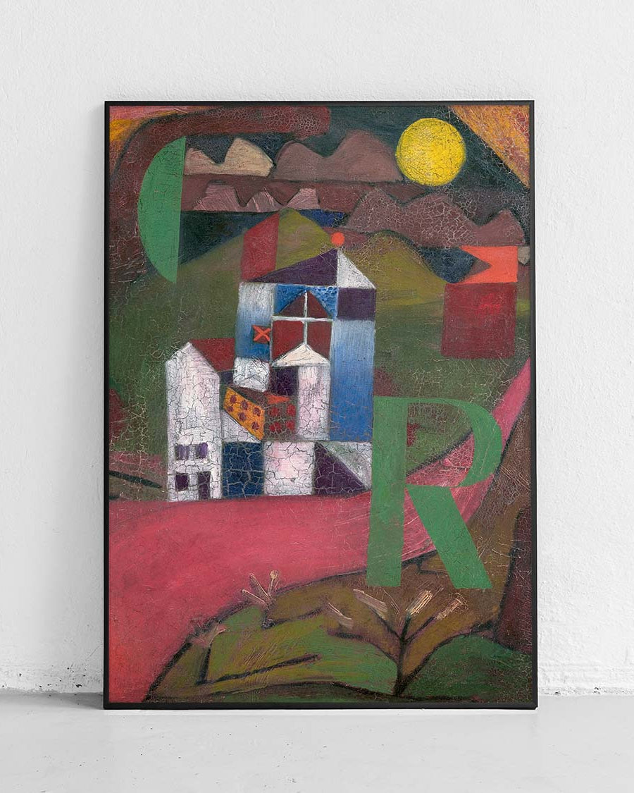 Plakat „Willa R” – Paul Klee, dzieło sztuki