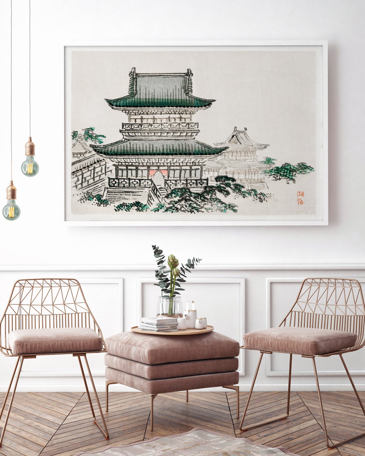 Japanese Architecture - poster with a Japan motif - 1